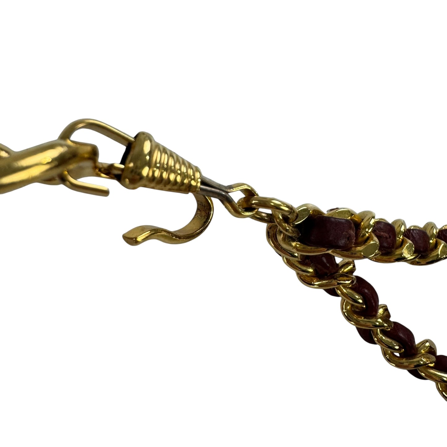 Chanel Vintage CC Belt & Mini Mattelase Flap Bag