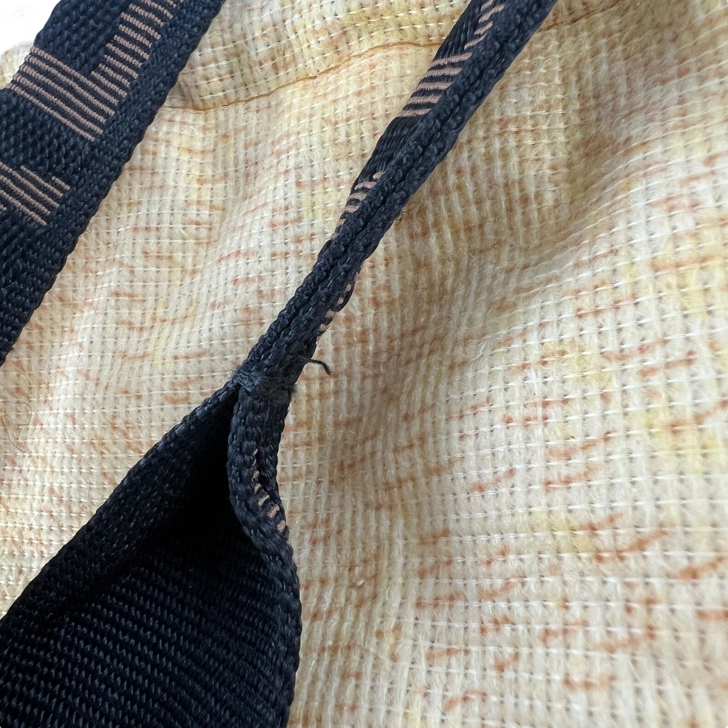 Fendi Vintage Raffia Tote Bag