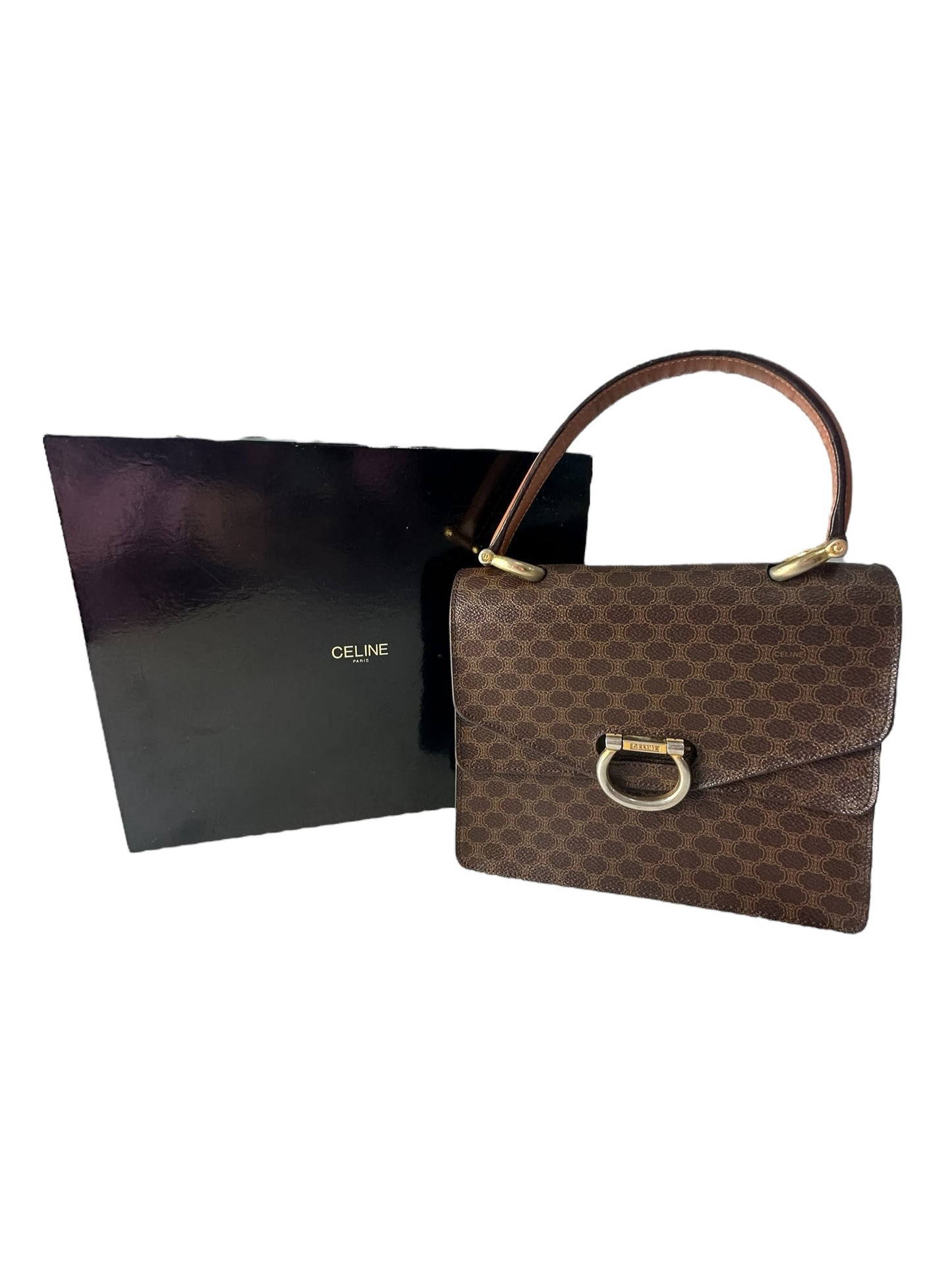 Celine Vintage Macadam Handbag