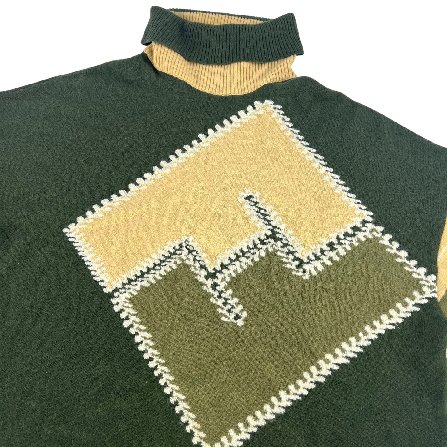 Fendi Vintage Wool & Cashmere Turtleneck Sweater
