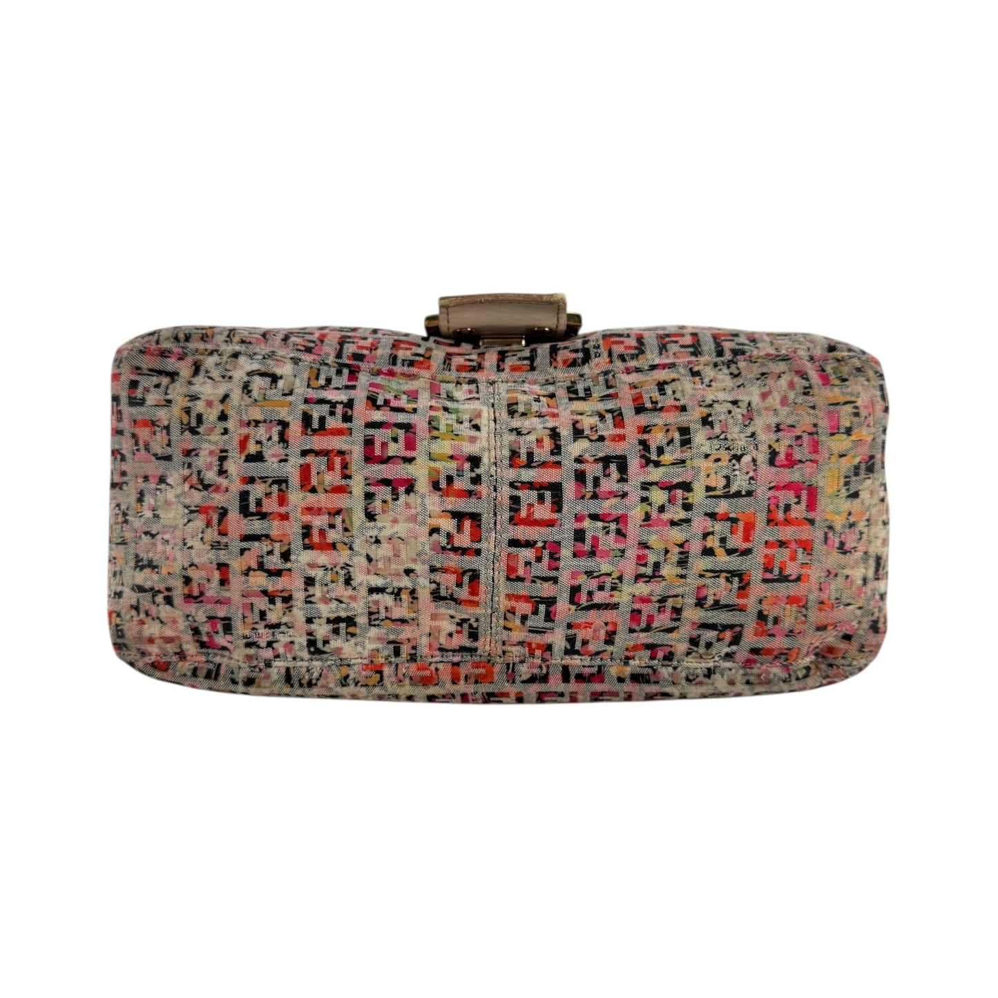 Fendi Vintage Zucchino Floral Mama Baguette Bag