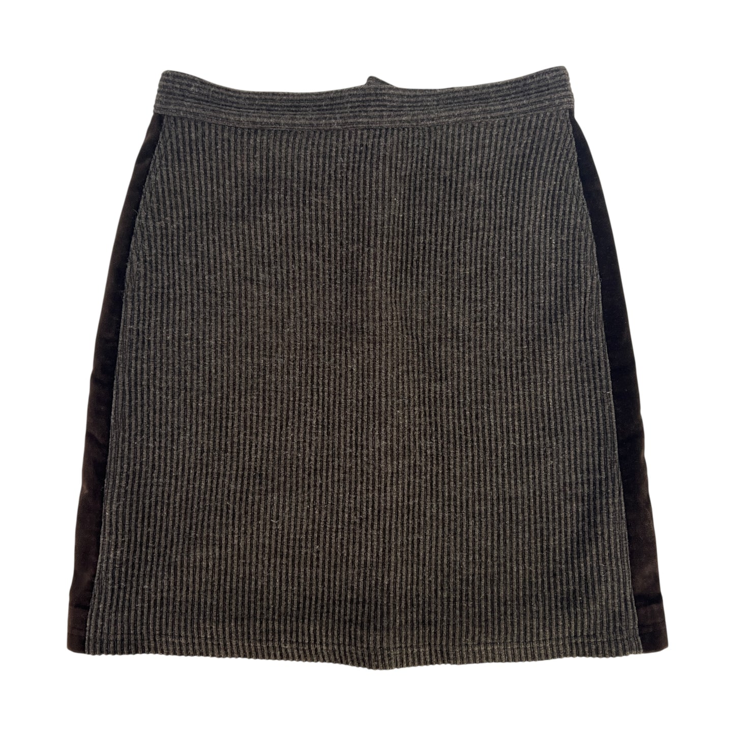 Fendi Vintage Knit Ribbed Sweater & Skirt Set
