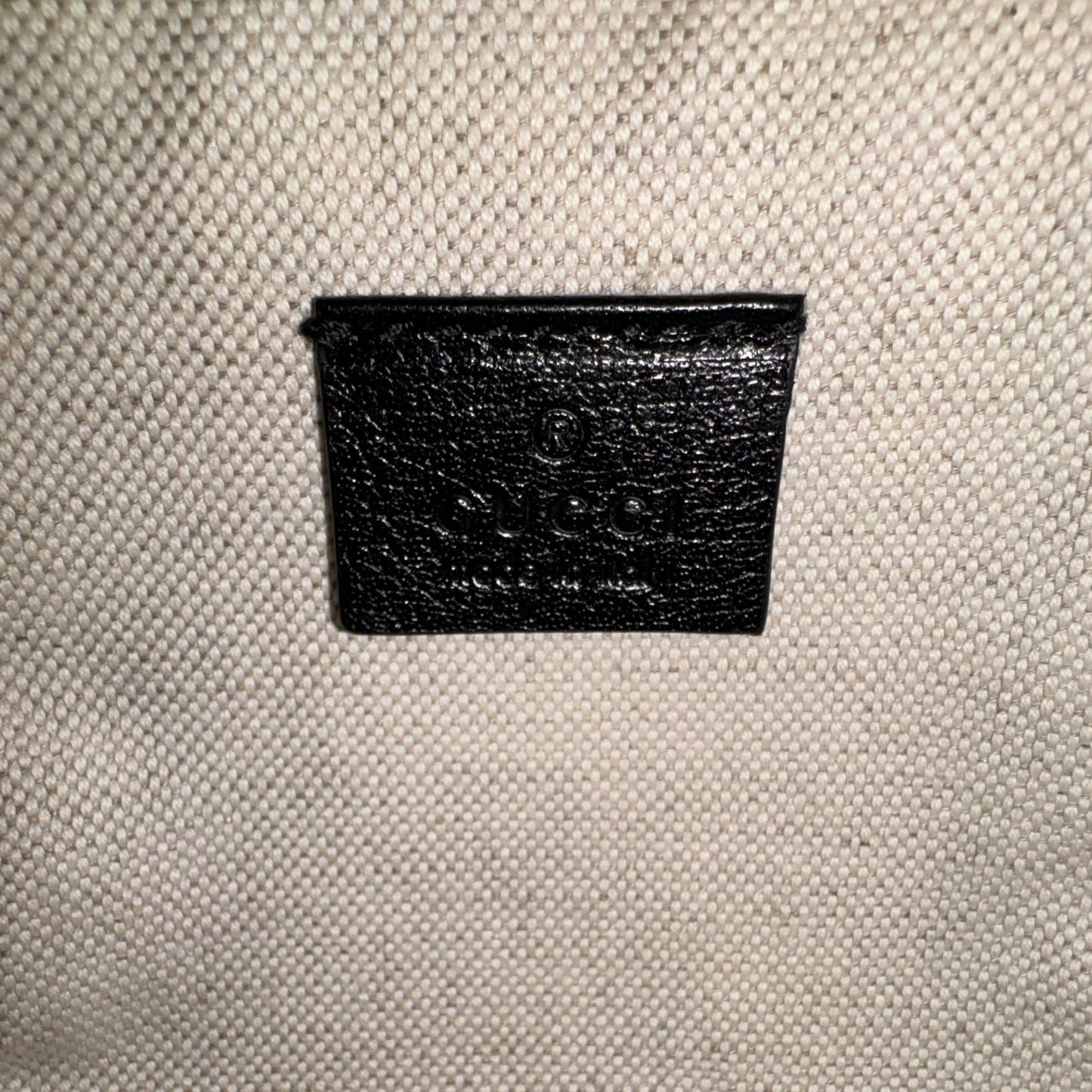 Gucci Leather Basketball Handbag
