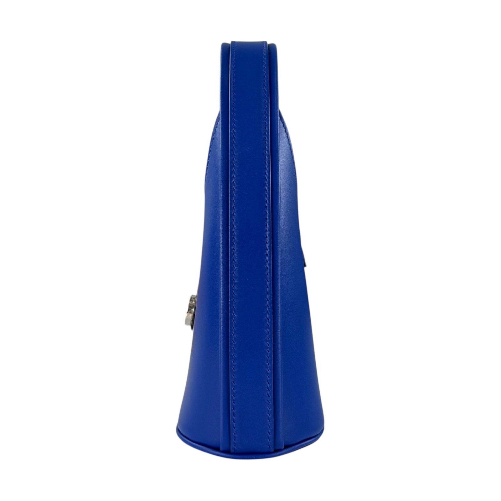 Ferragamo Royal Blue Gancini Mini Hobo Two-Way Bag