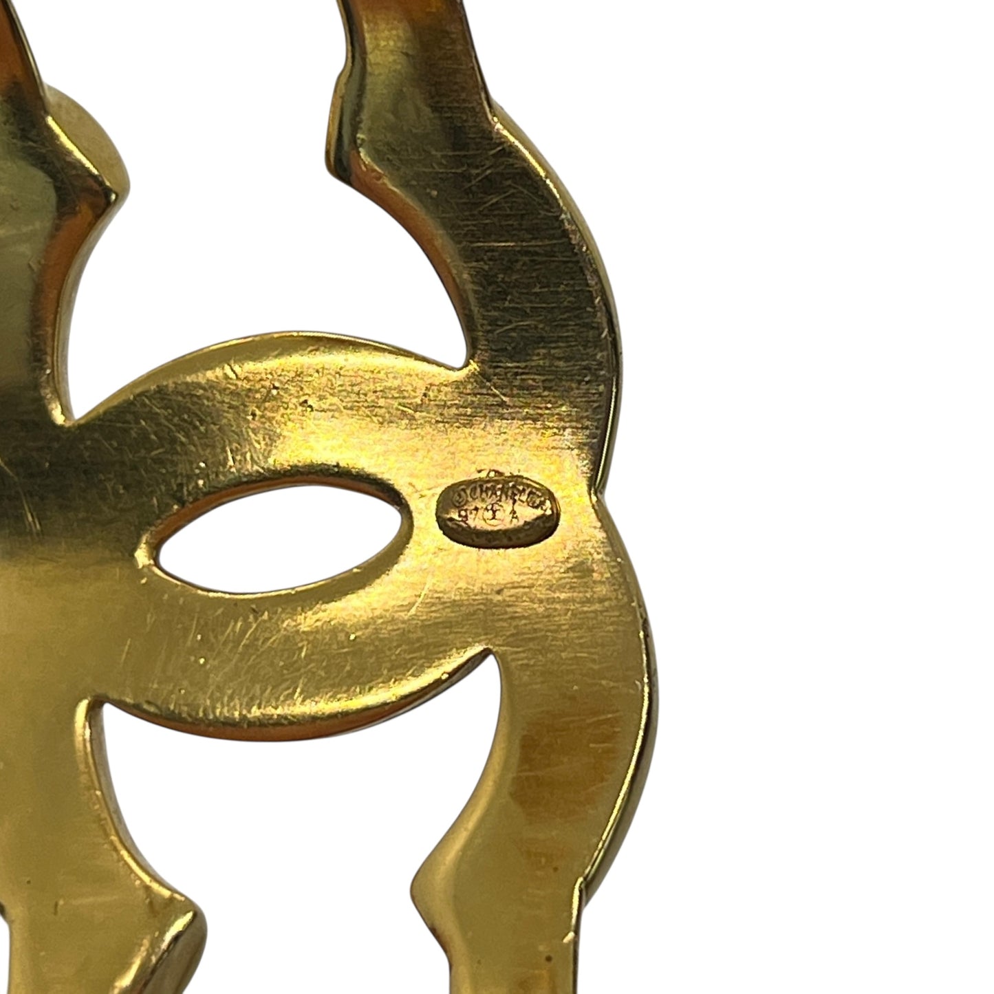 Chanel Vintage CC Bangle Bracelet