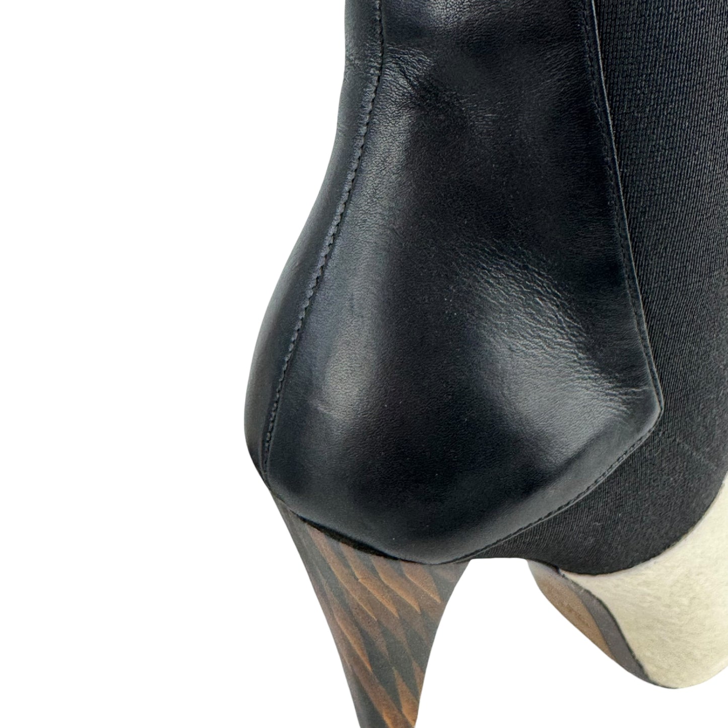 Fendi Calf Hair Heeled Boots