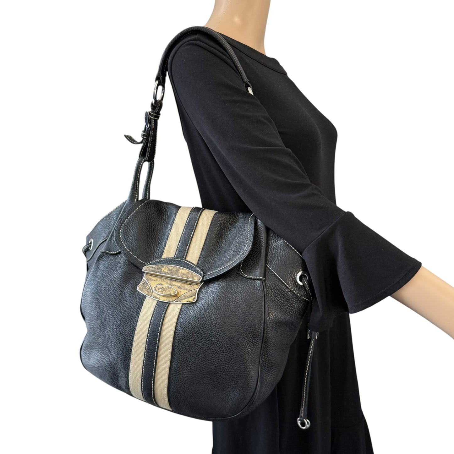 Prada Vitello Daino Leather Shoulder Bag