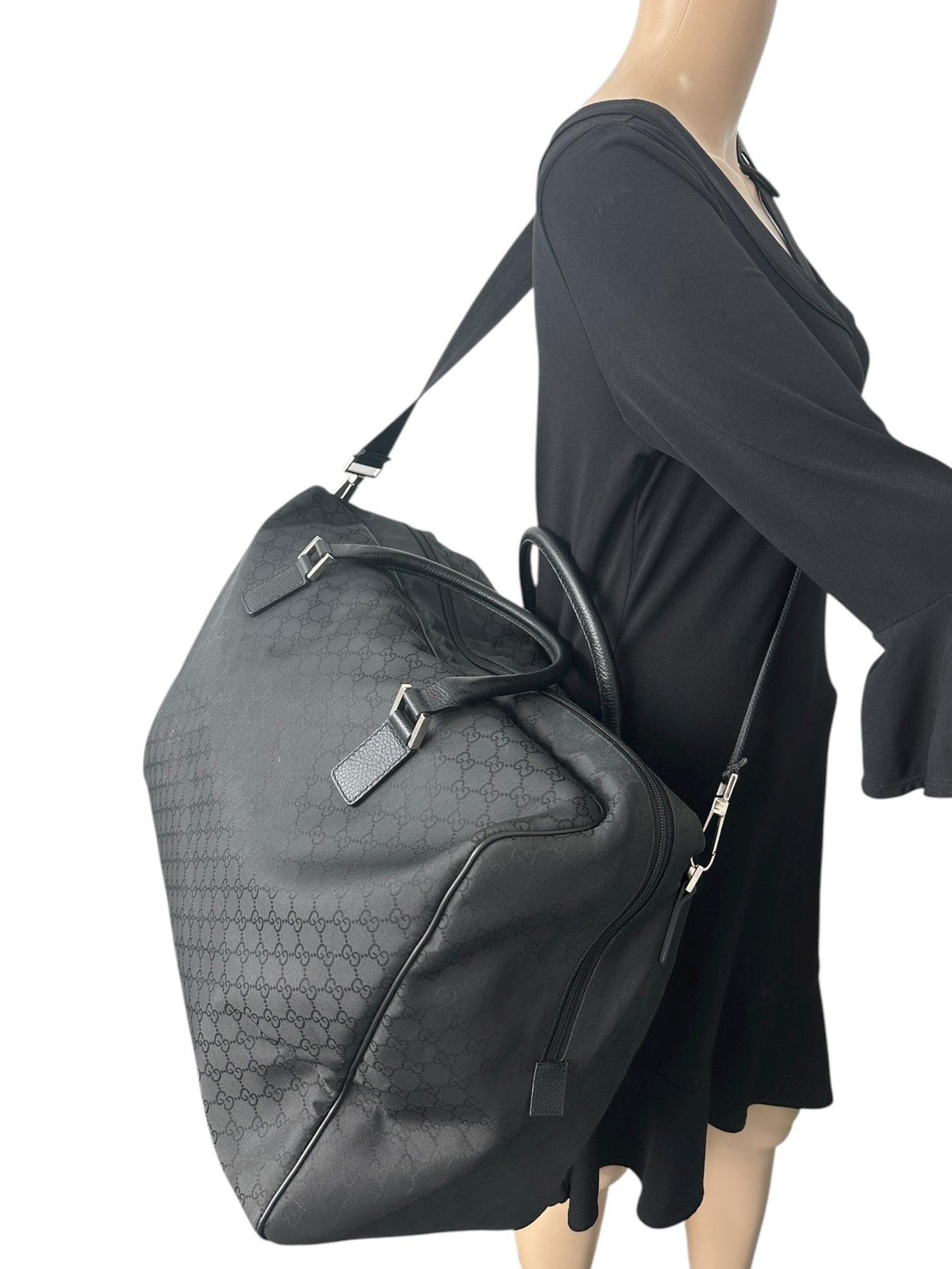 Gucci Monogram Duffle Bag