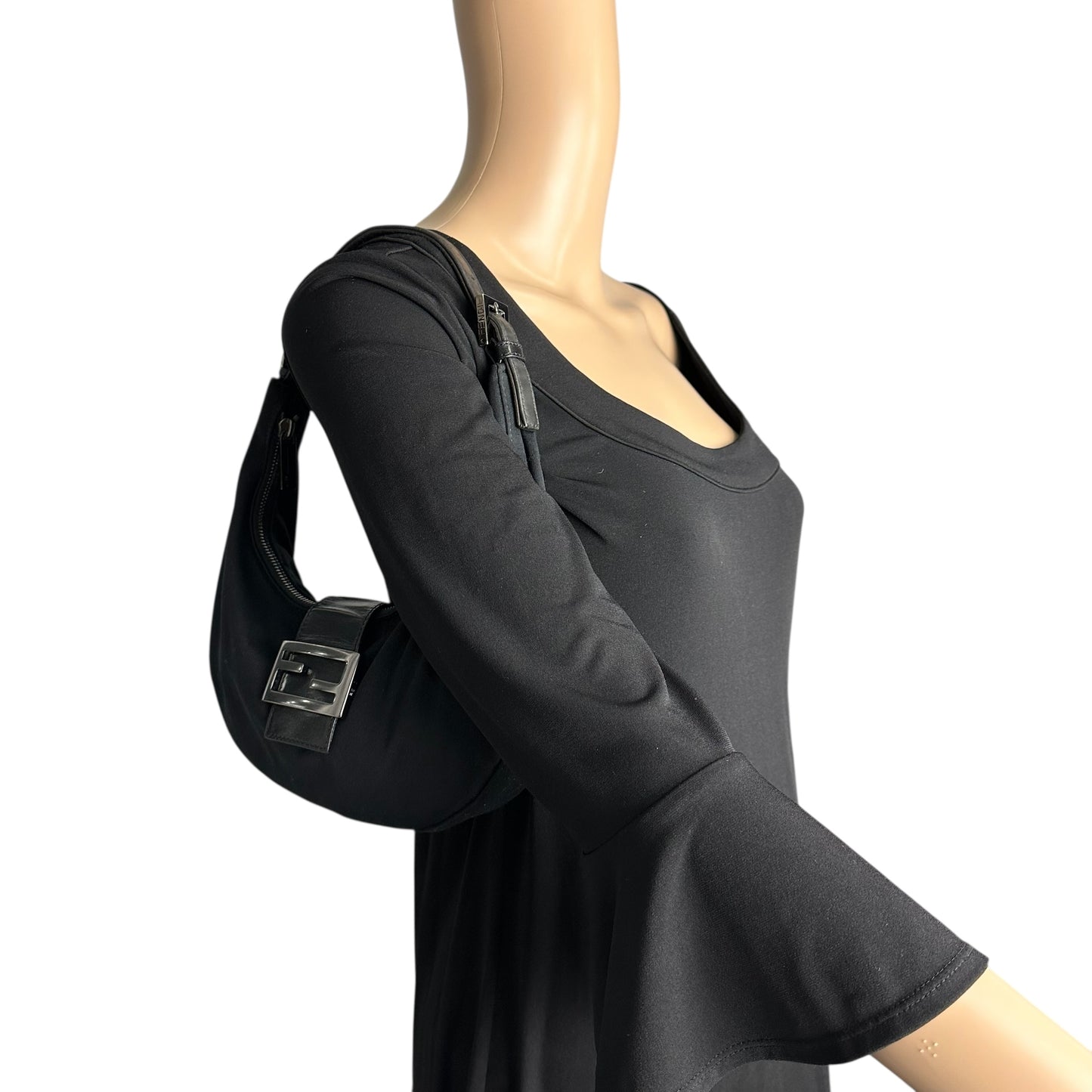 Fendi Vintage Neoprene Croissant Bag