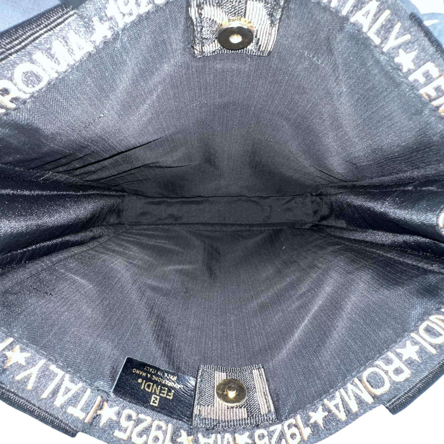 Fendi Vintage Raffia Tote Bag