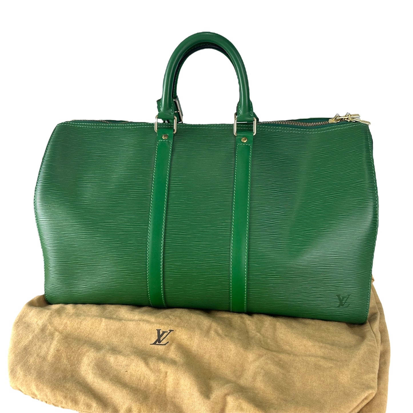 Louis Vuitton Vintage Epi Leather Keepall 45 Bag