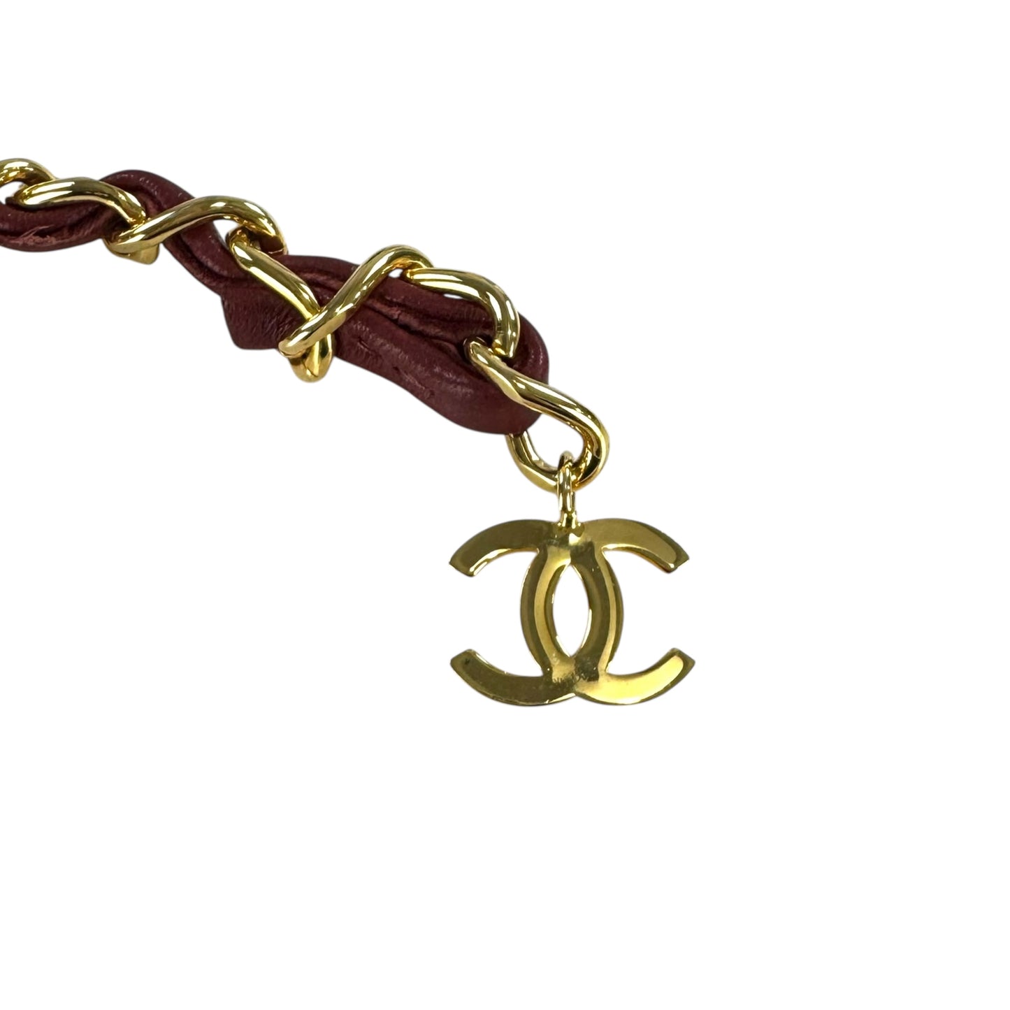 Chanel Vintage CC Belt & Mini Mattelase Flap Bag