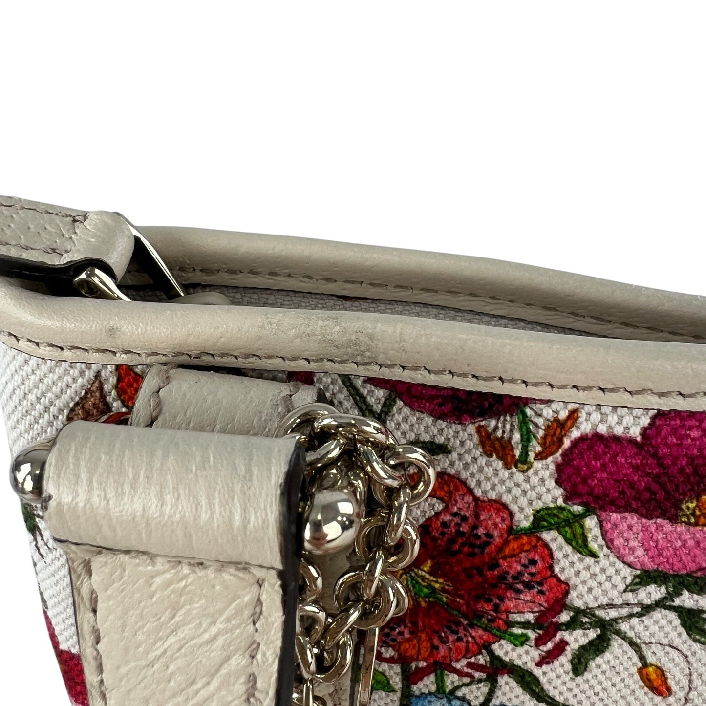 Gucci Flora Canvas Crossbody Bag