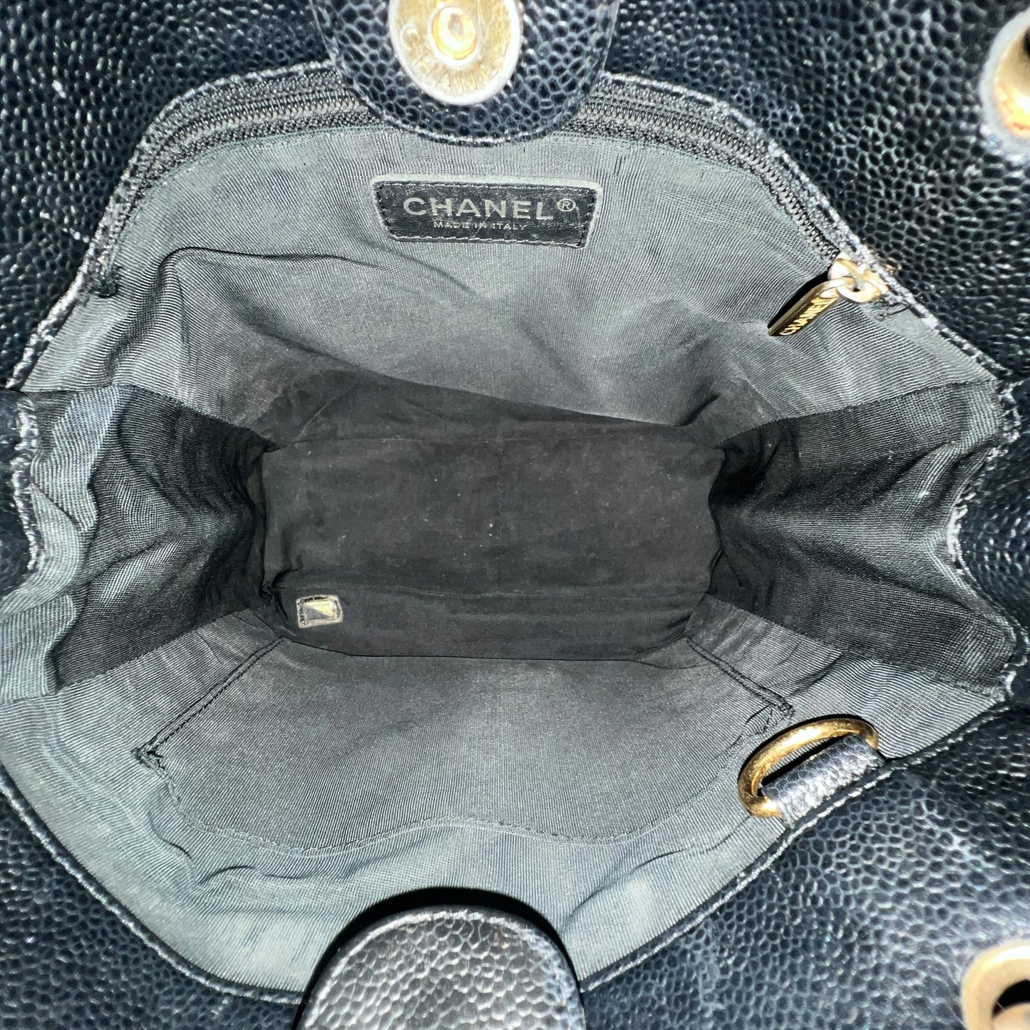 Chanel Vintage Matelasse Tote Bag