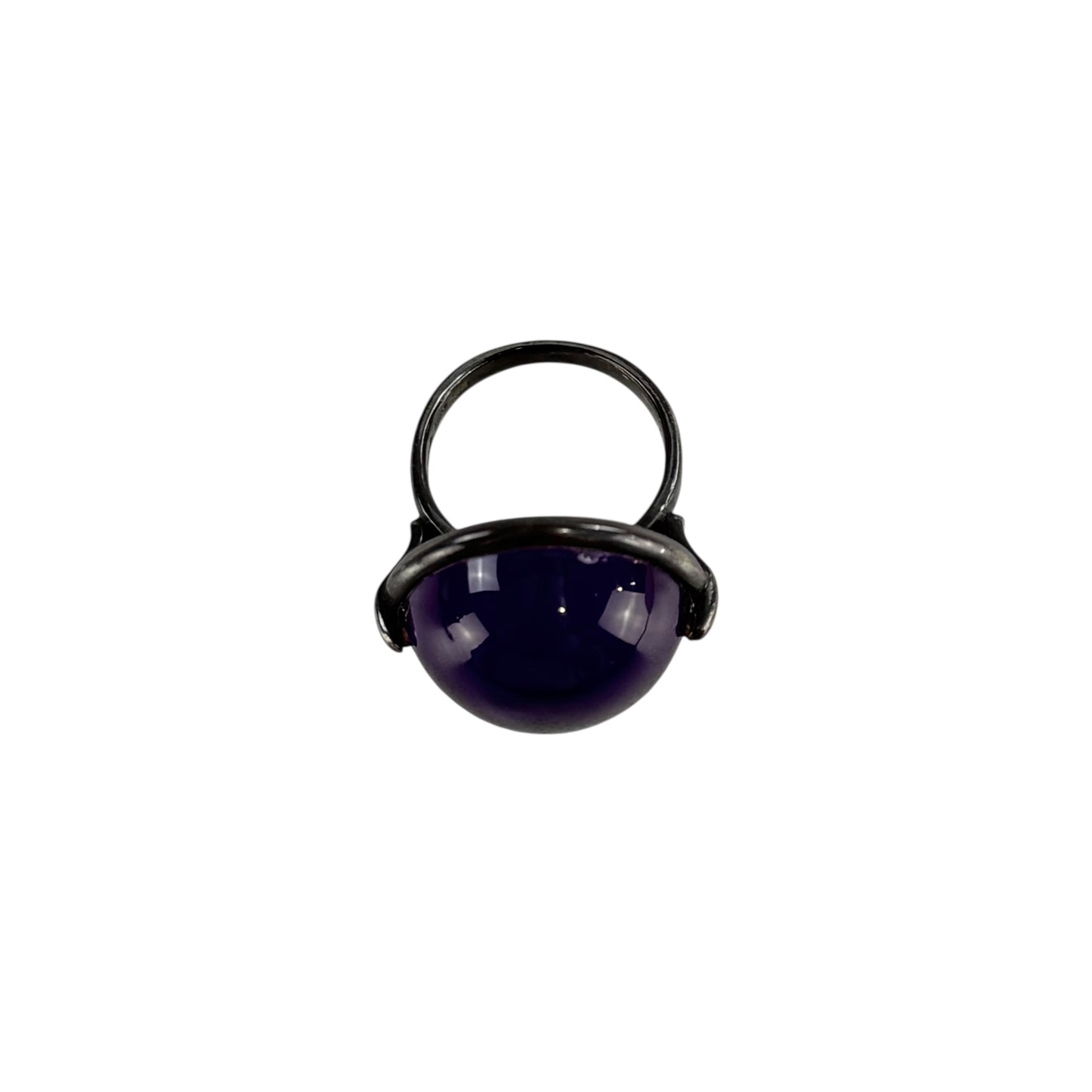 Bottega Veneta Purple Bubble Ring