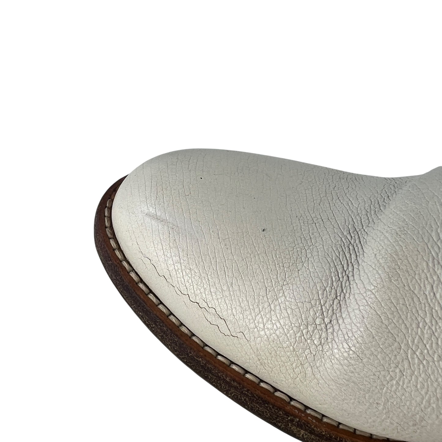 Chanel CC Leather Short Cowboy Boots