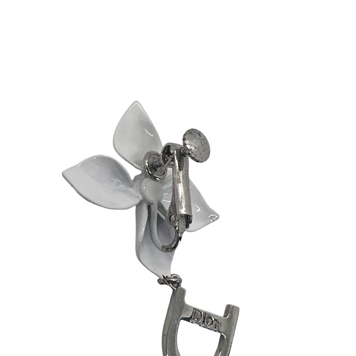 Dior Vintage Flower Earrings