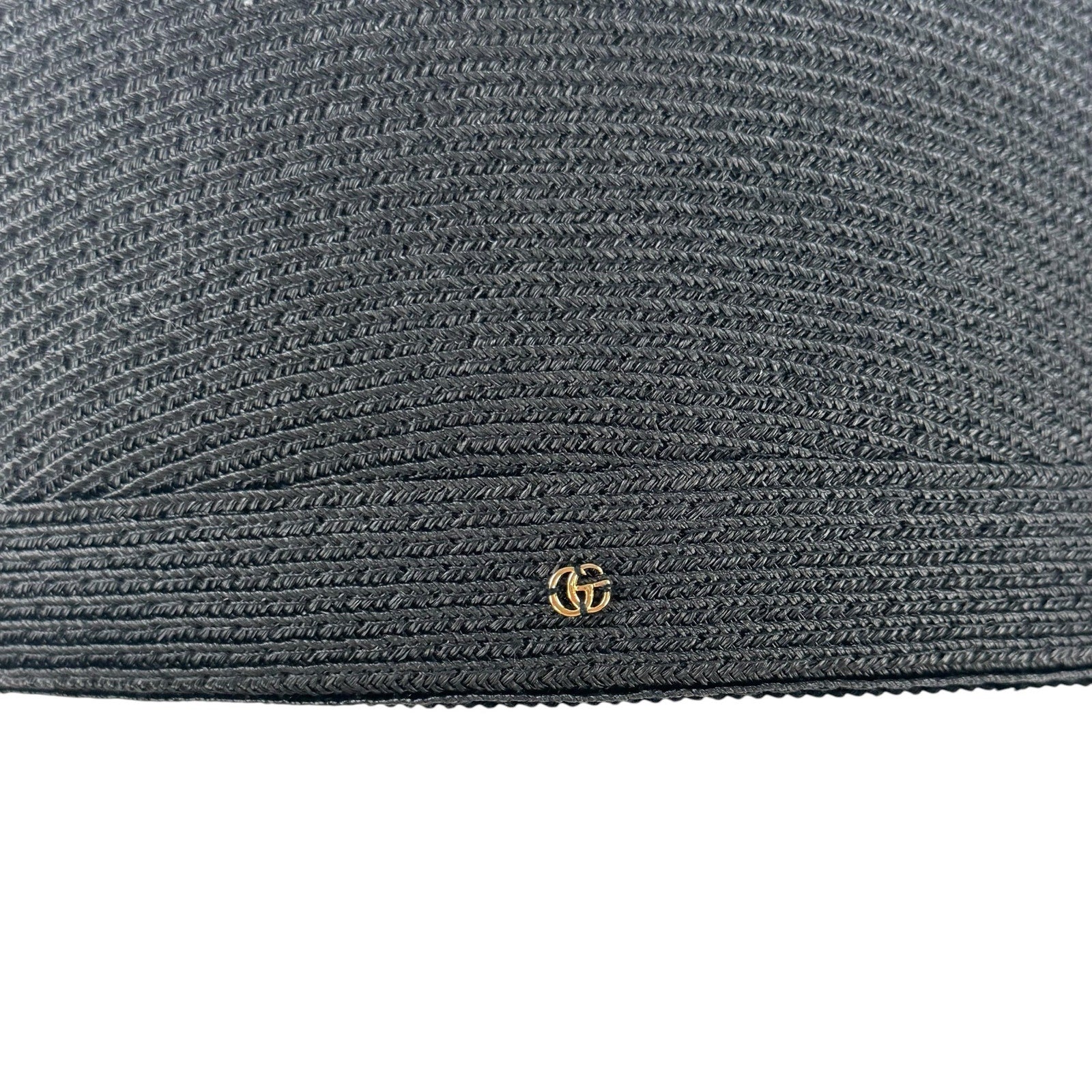 Gucci Raffia Pillbox Hat
