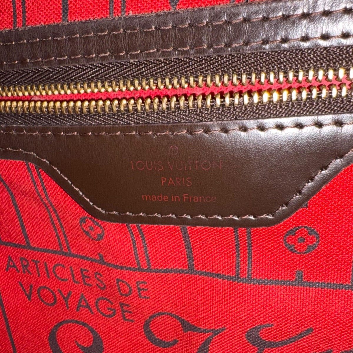 Louis Vuitton Damier Neverfull MM Tote