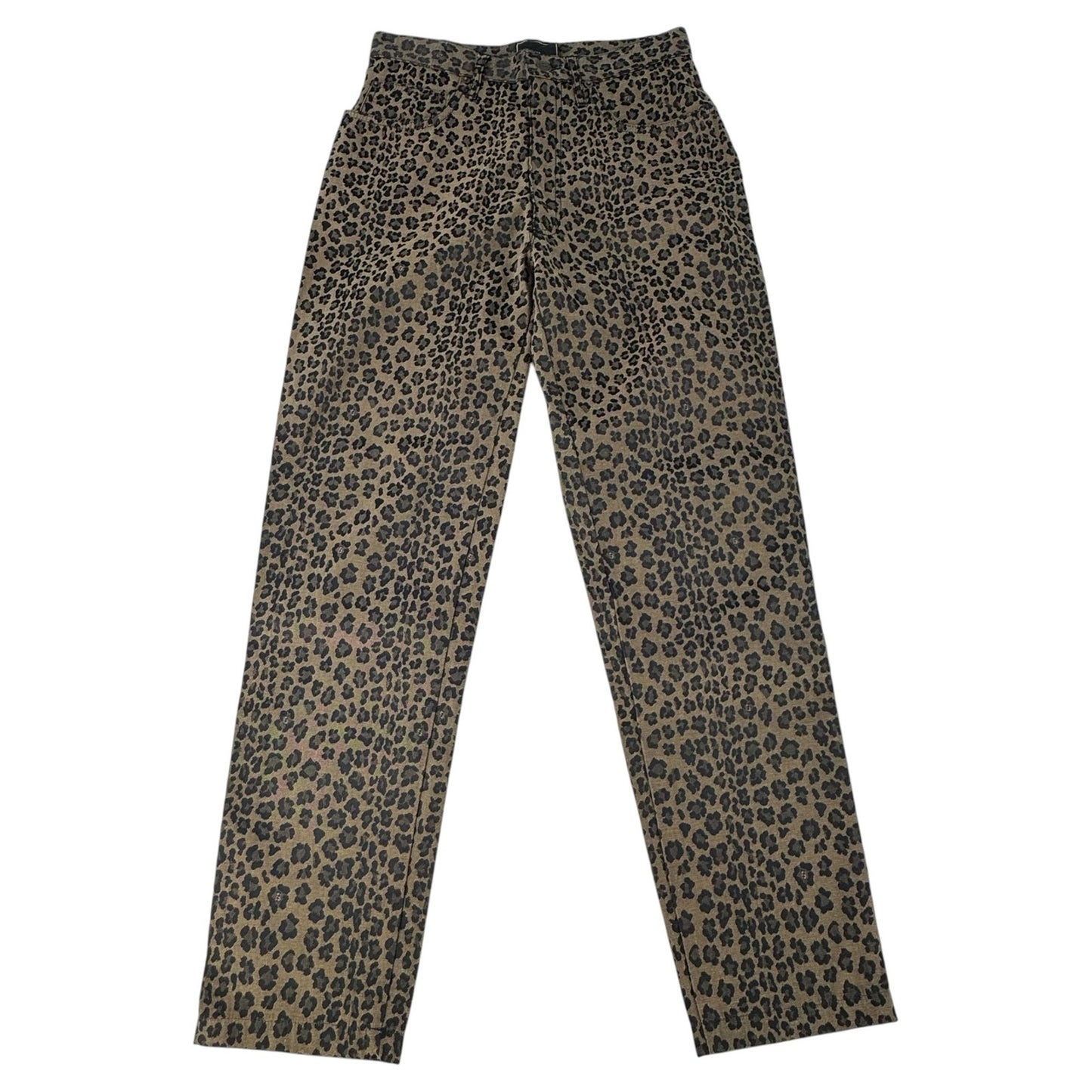 Fendi Vintage Leopard Print Pant