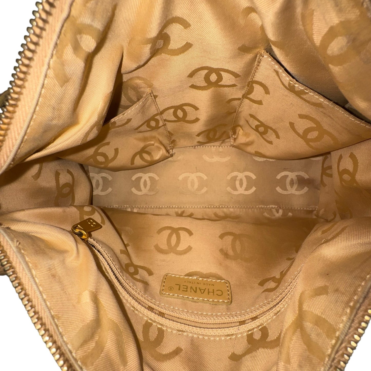 Chanel Vintage CC Stitched Shoulder Bag