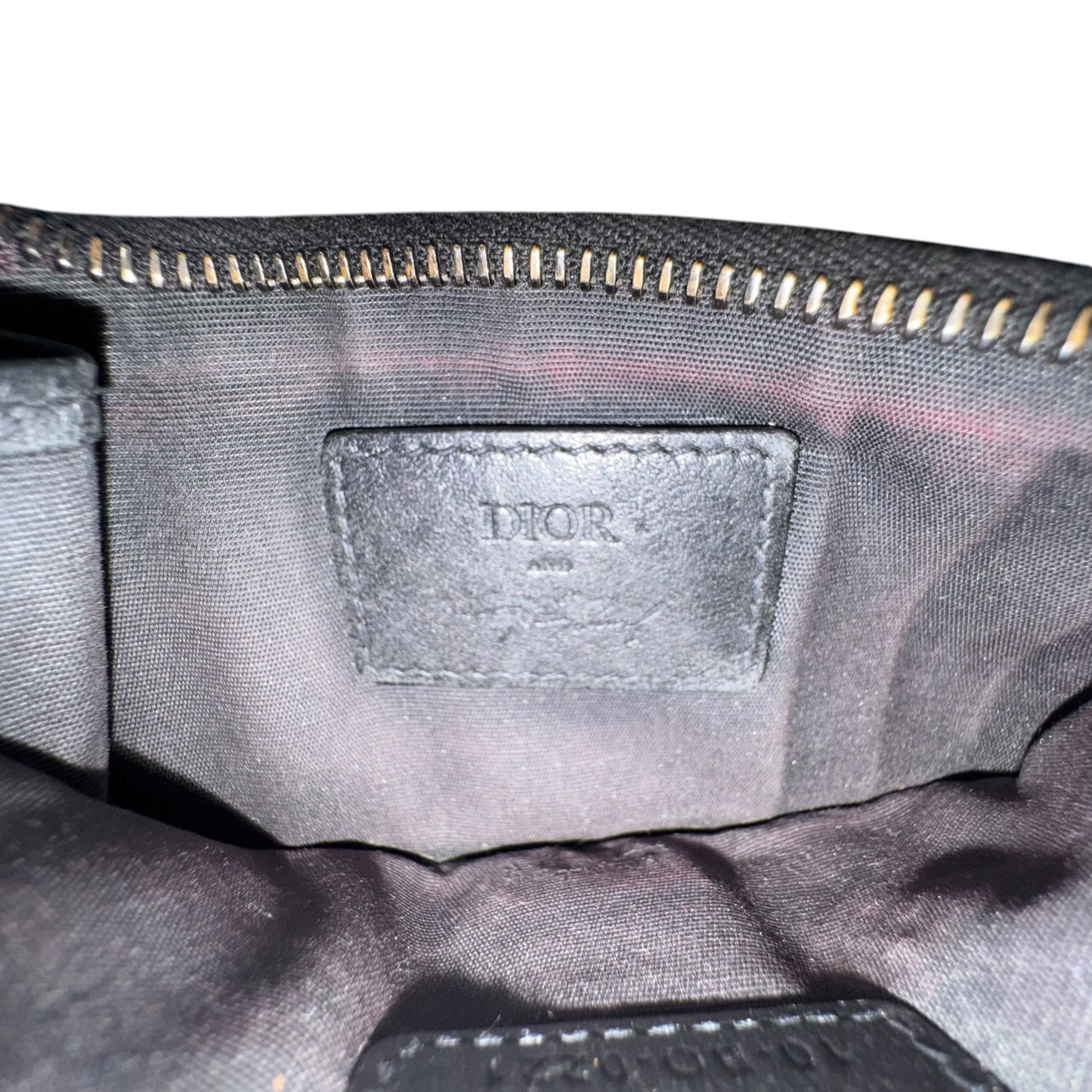 Dior x Kenny Scharf Trotter Zip Card Holder