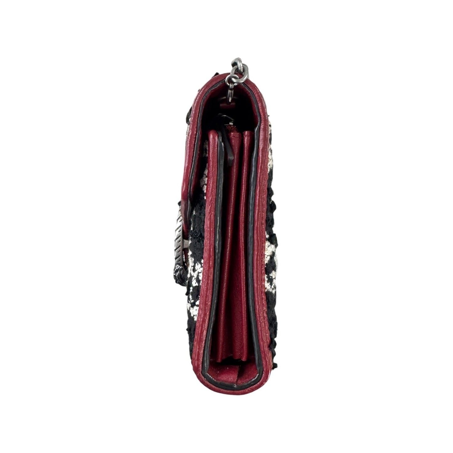 Gucci Dionysus Tweed Wallet-On-Chain Bag