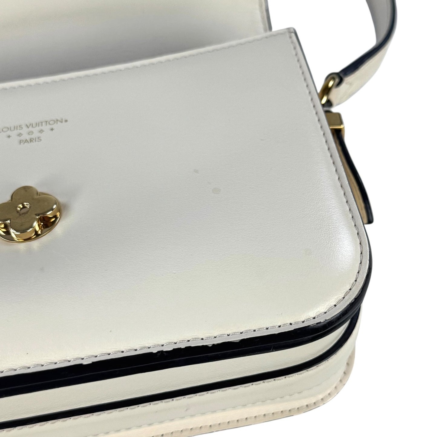 Louis Vuitton Smooth Calfskin Pont 9 Shoulder Bag