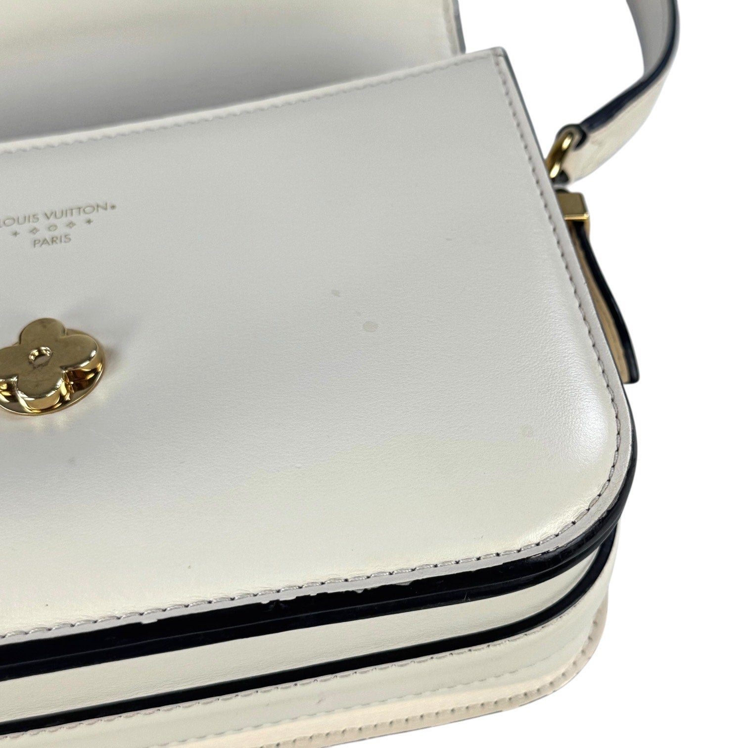 Louis Vuitton Smooth Calfskin Pont 9 Shoulder Bag