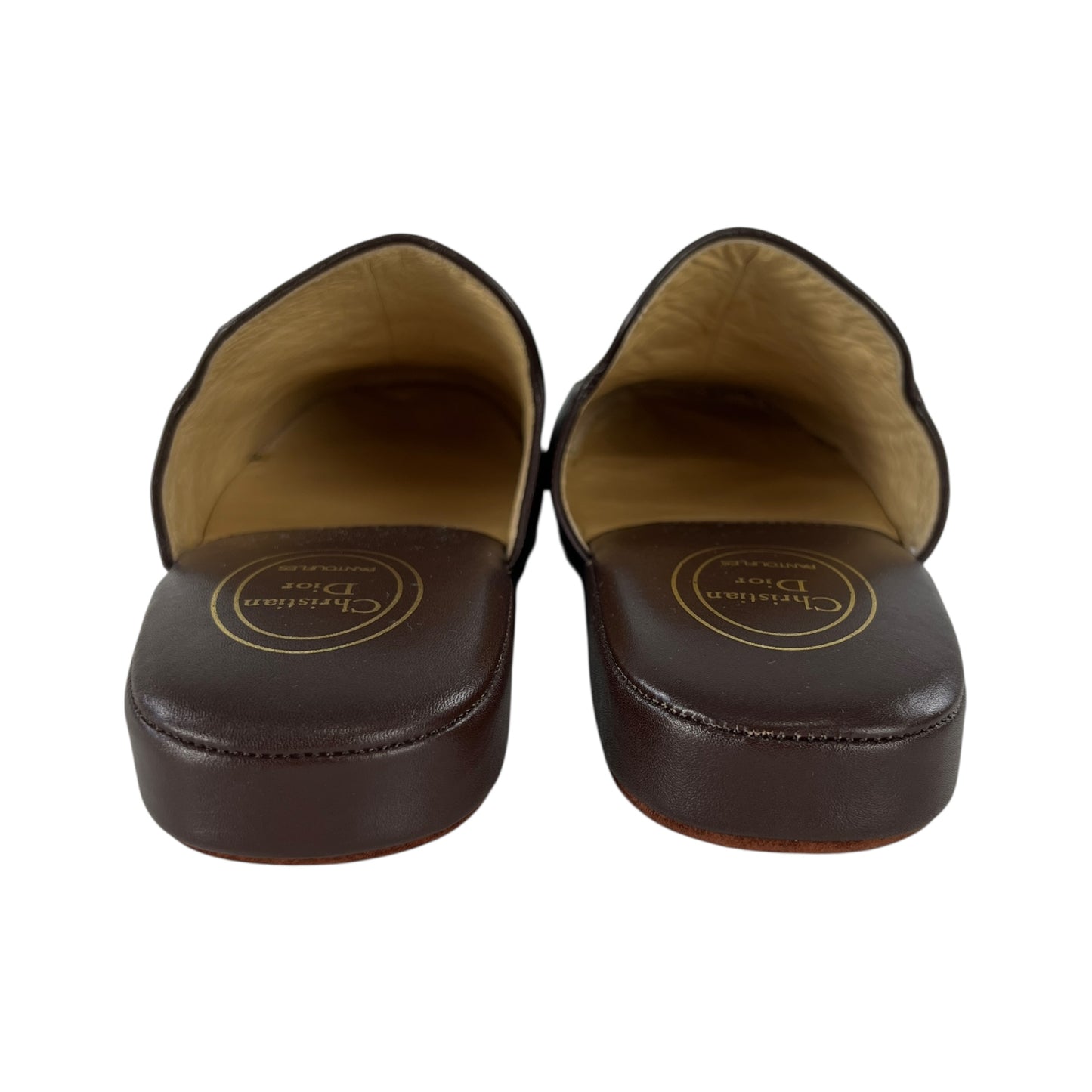Dior Vintage Trotter Slippers