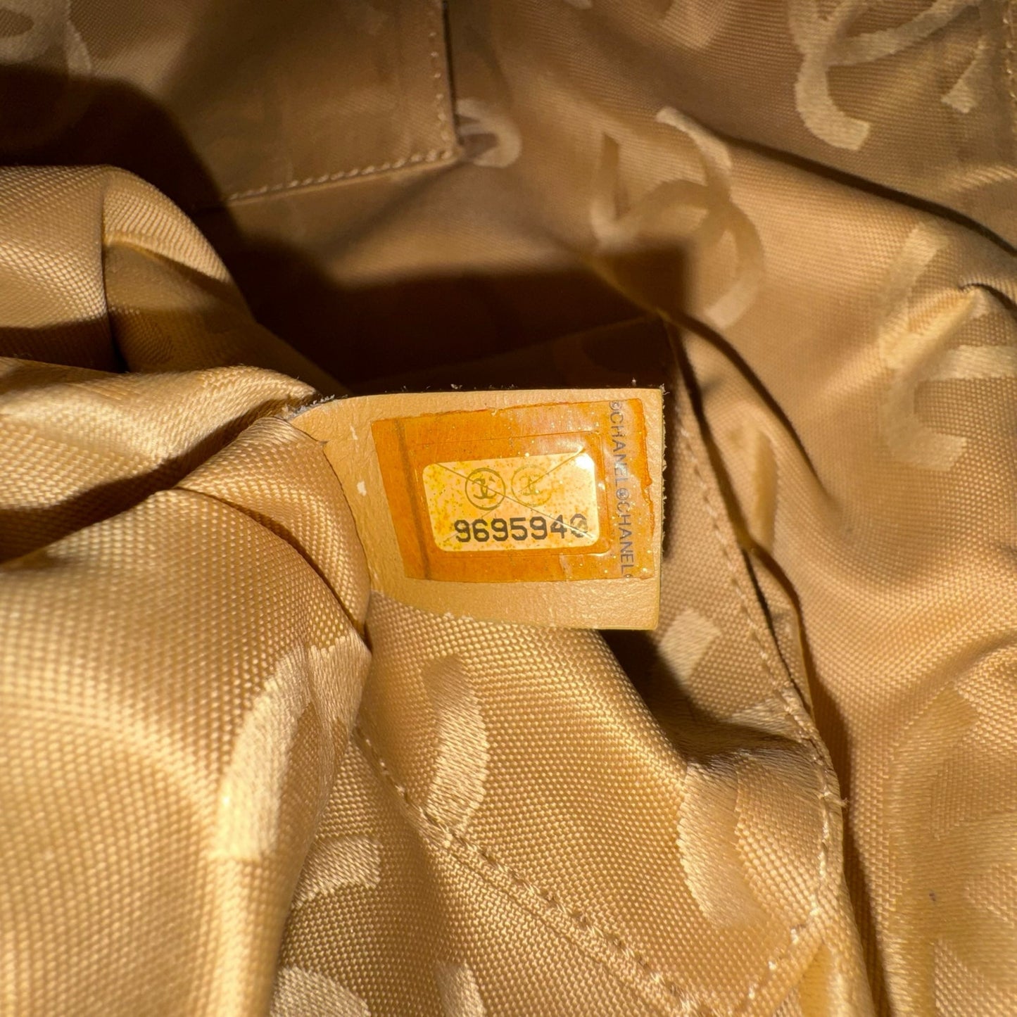 Chanel Vintage CC Stitched Shoulder Bag
