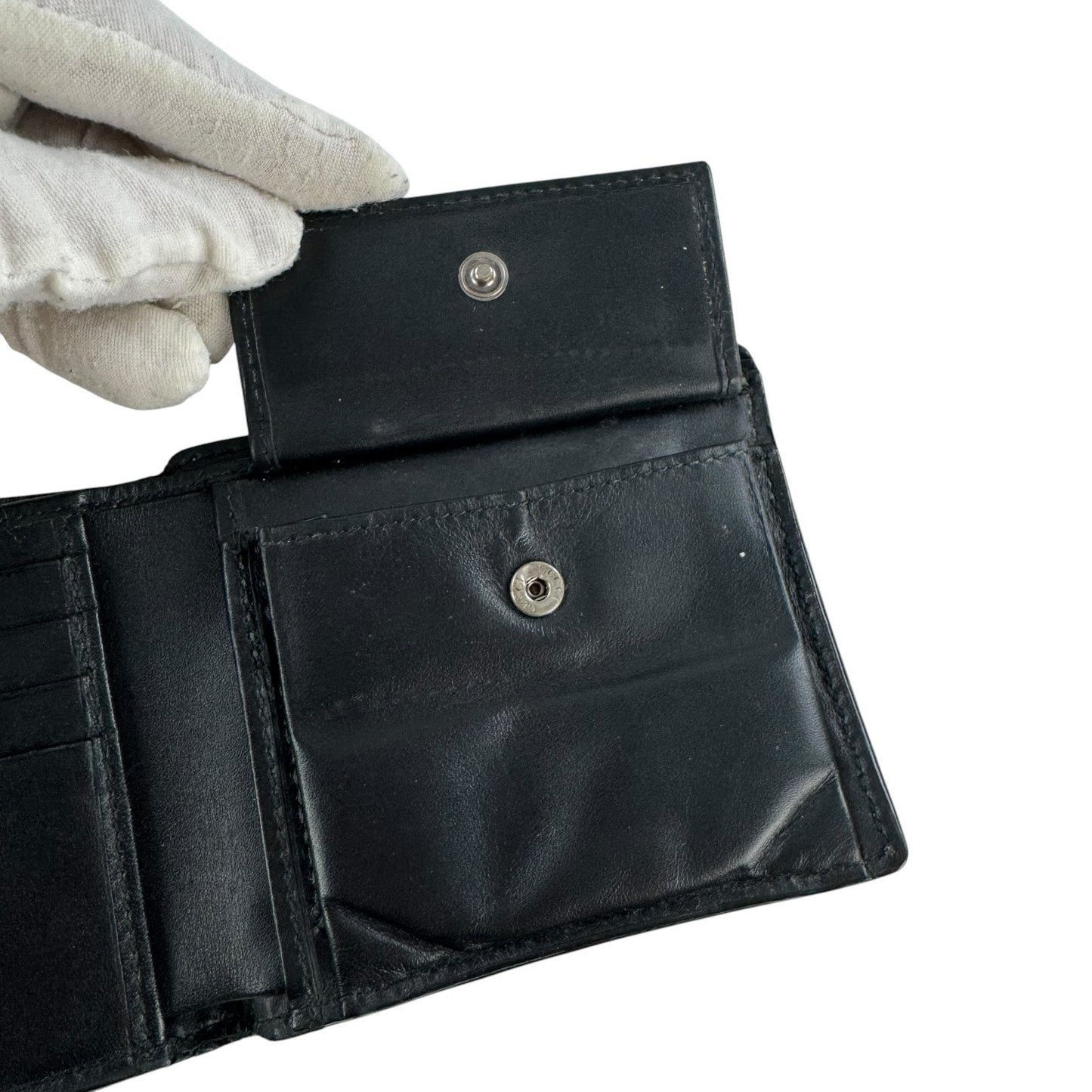 Gucci Monogram King Snake Bifold Wallet
