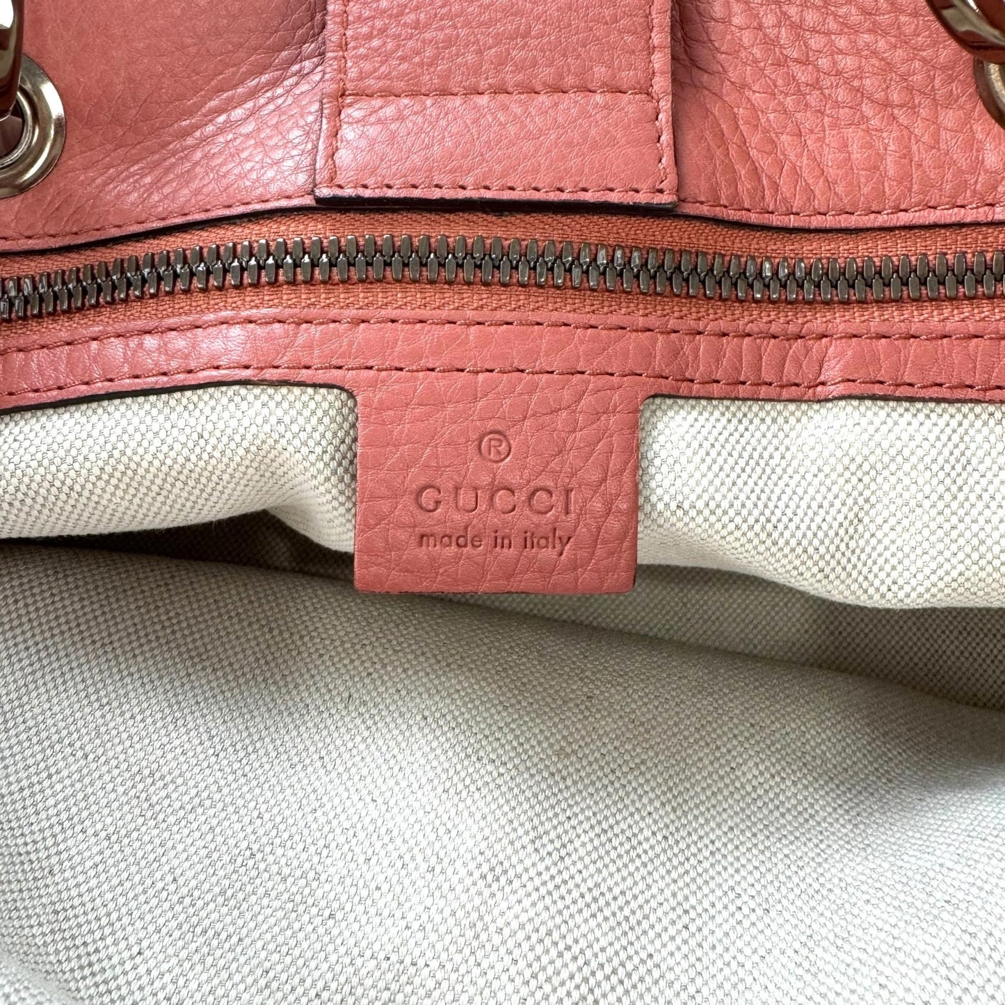 Gucci Bamboo Shopper Tote Bag