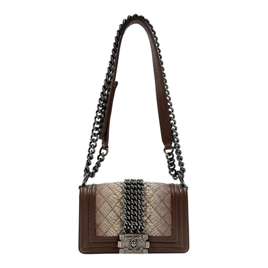 Chanel Python Small Boy Bag