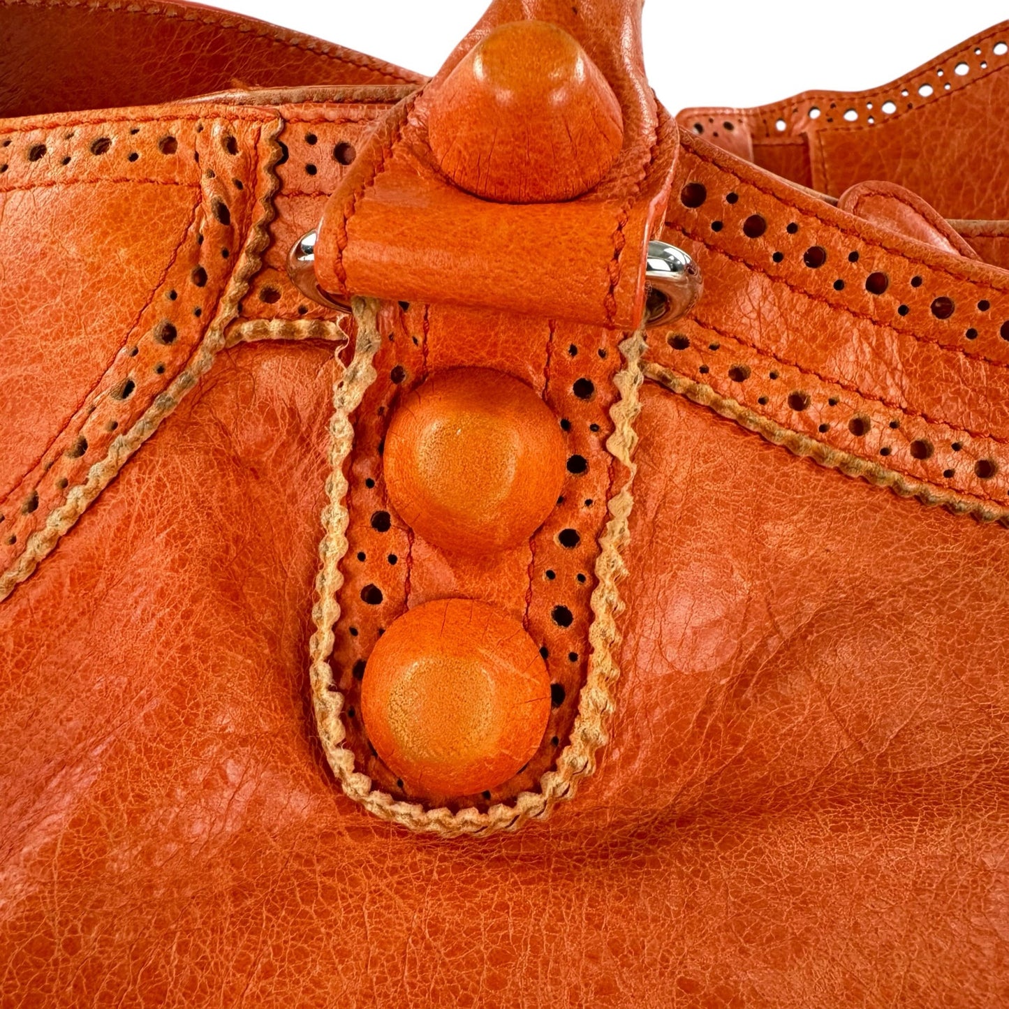 Balenciaga Giant Brogues City Bag