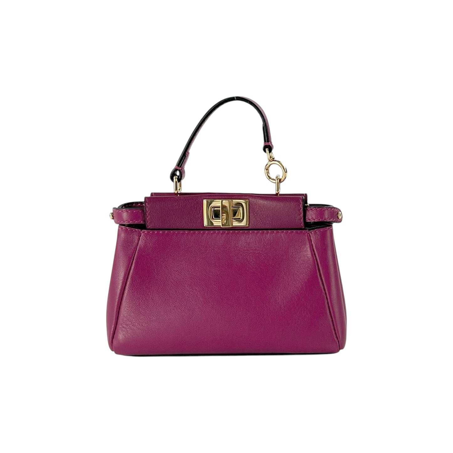 Fendi Magenta Mini Peekaboo Bag