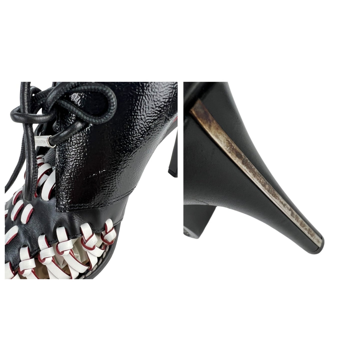 Louis Vuitton Whipstitch Leather Heels