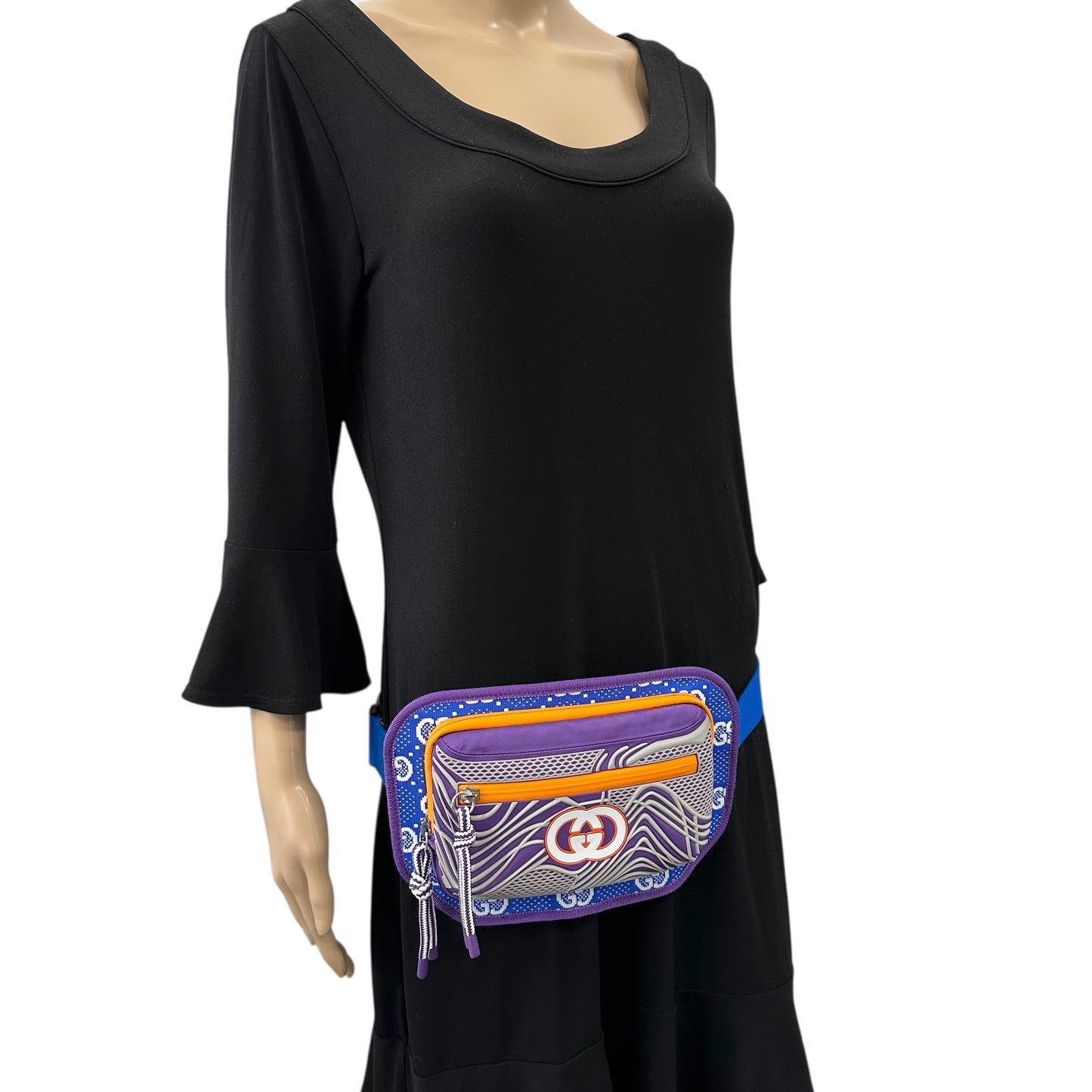 Gucci Jersey GG Monogram All Over Sporty Belt Bag