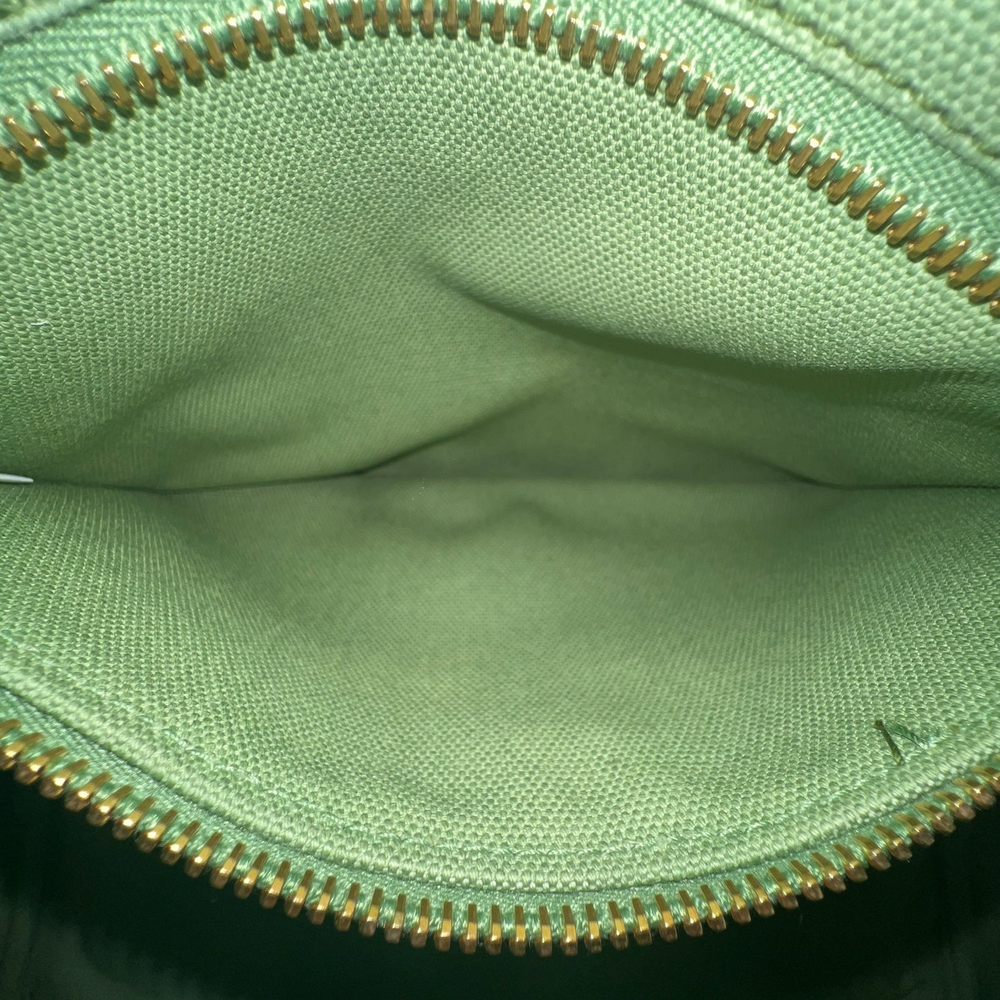Prada Green Canapa Tote Bag