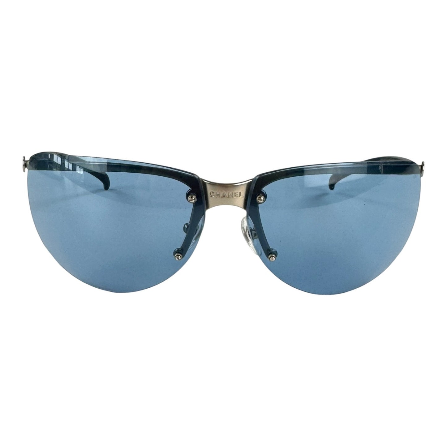 Chanel Vintage Blue Sport Sunglasses