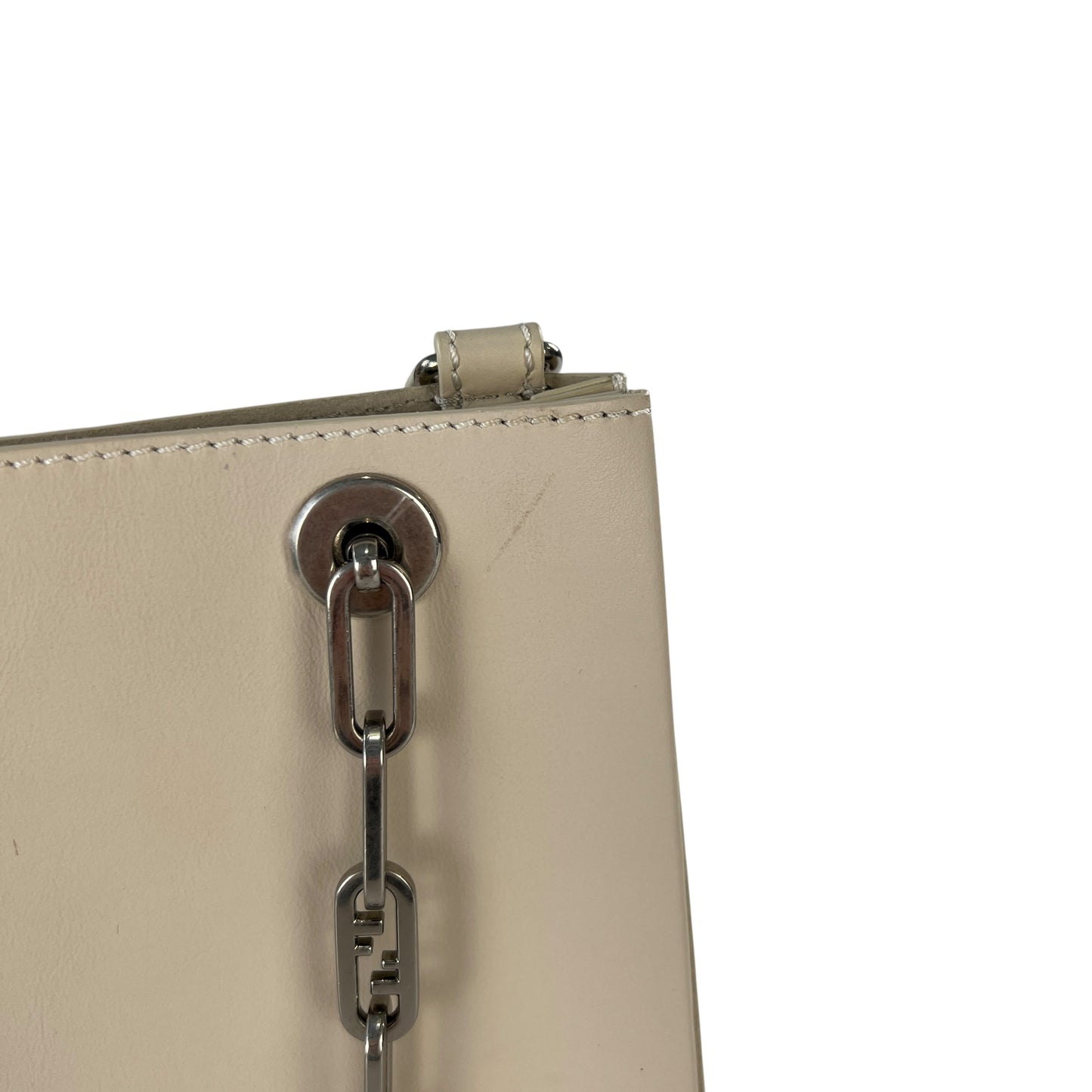 Fendi Leather Shopping Two-Way Tote