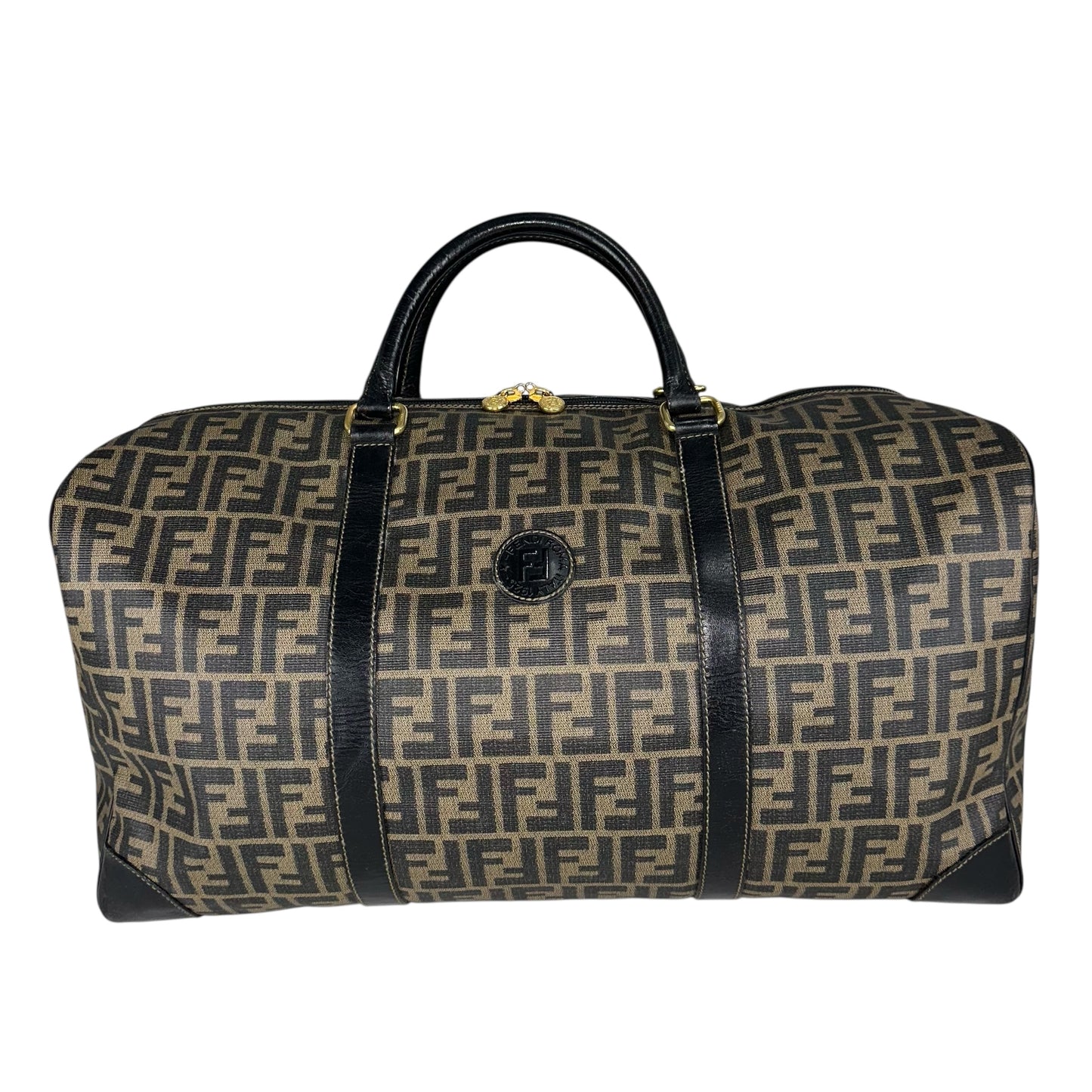 Fendi Vintage Zucca Duffle Bag