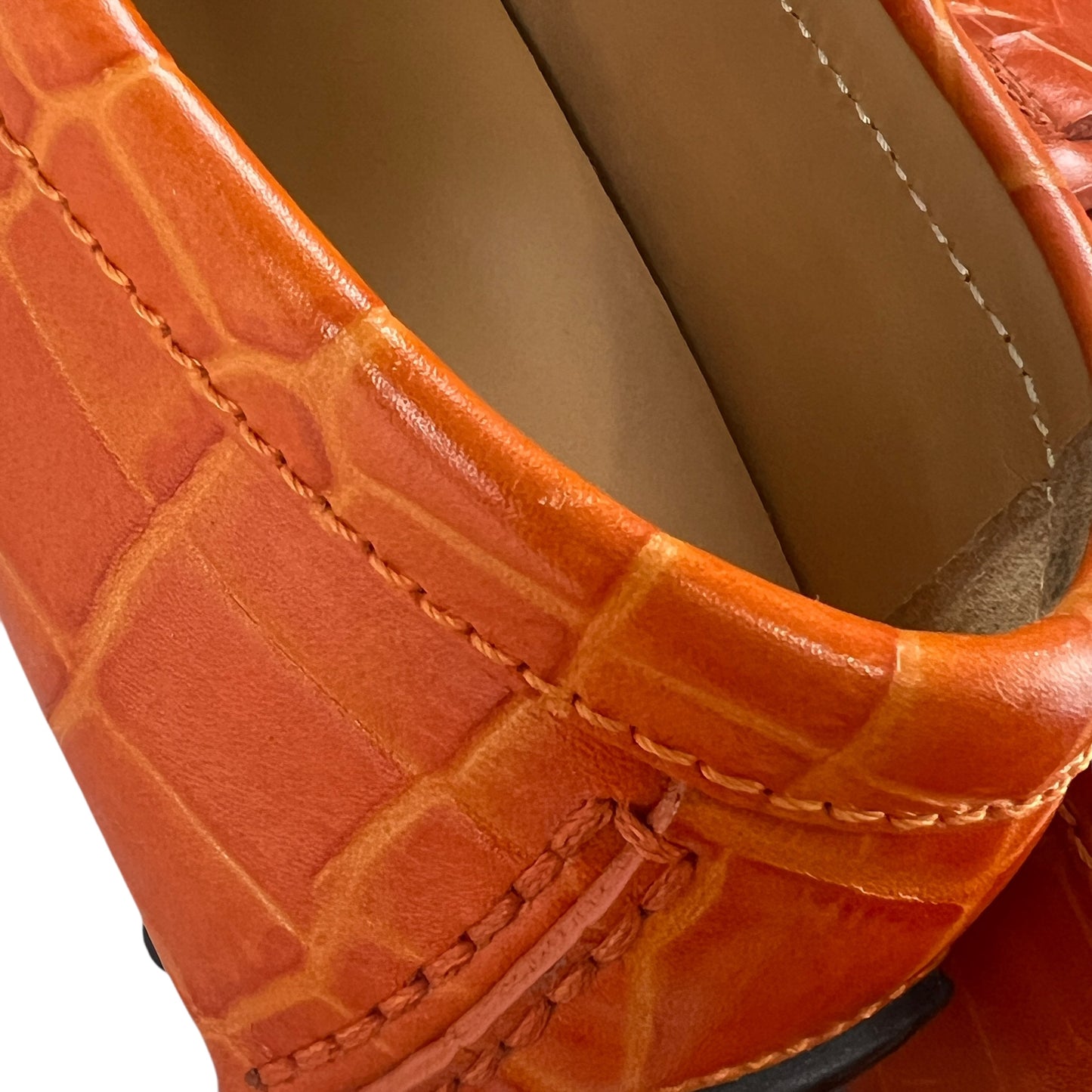 Louis Vuitton Croc-Embossed Loafers