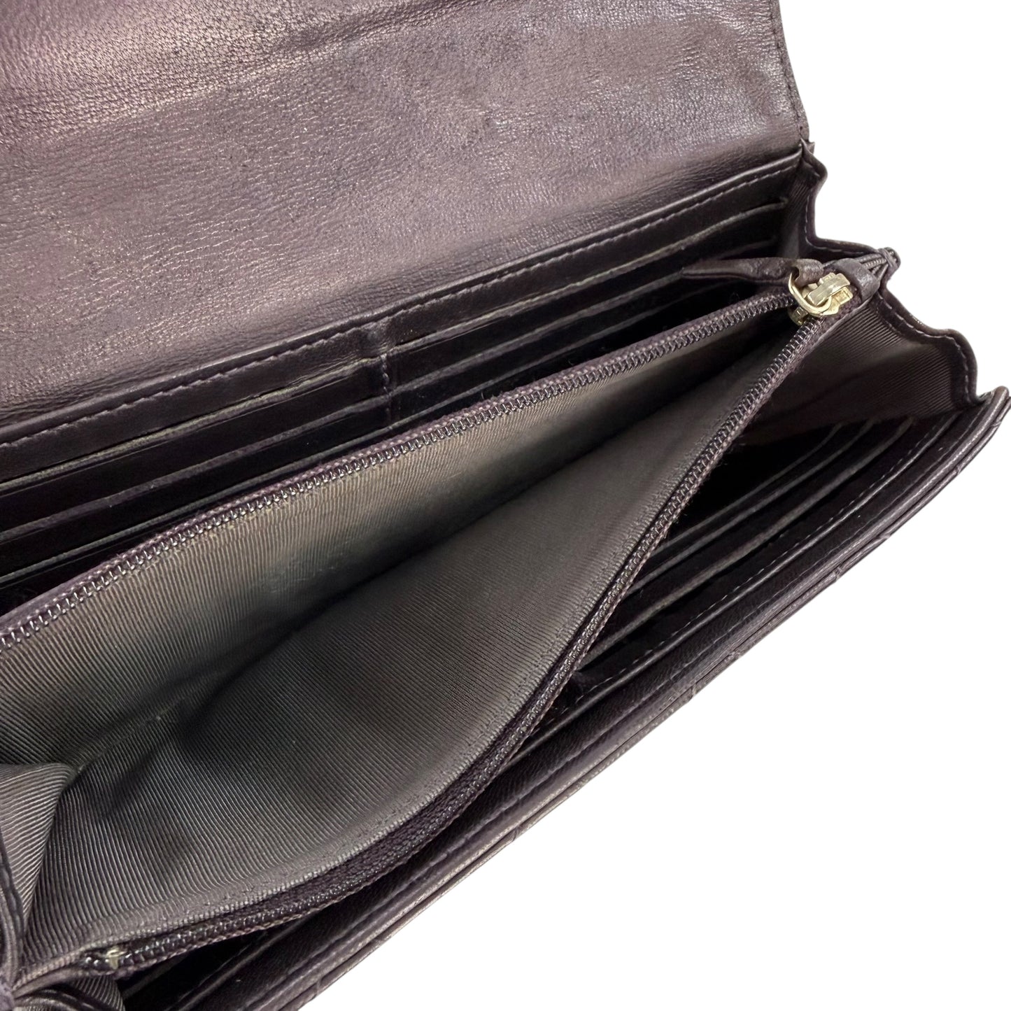 Chanel CC Matelasse Quilted Long Wallet