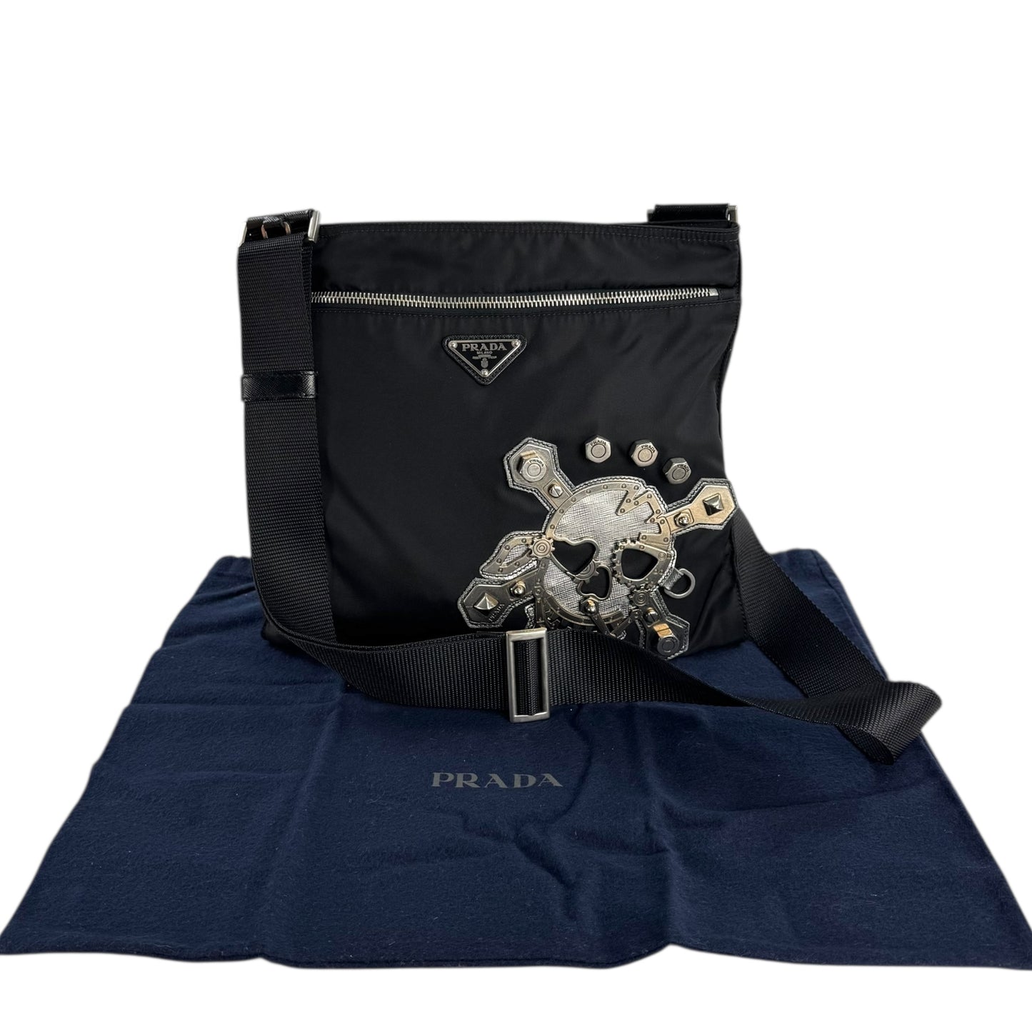 Prada Skull Crossbody Bag