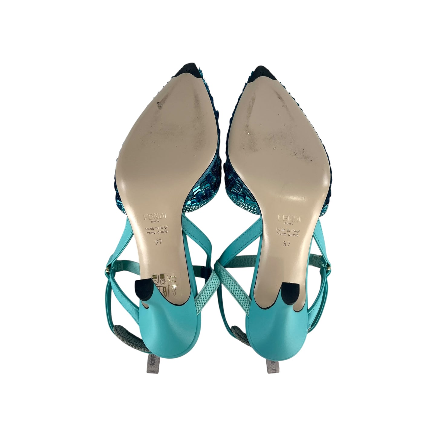 Fendi Sequined Heels