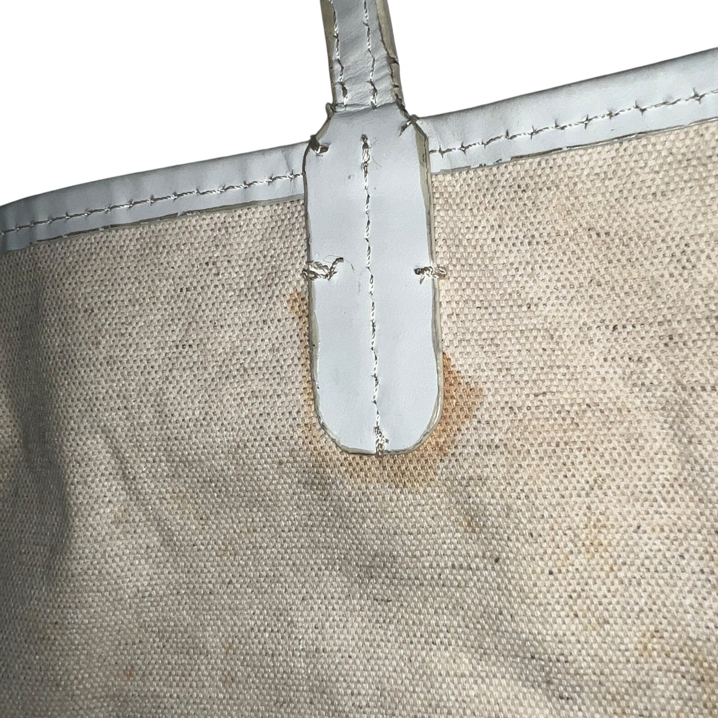 Goyard White Saint Louis Tote Bag
