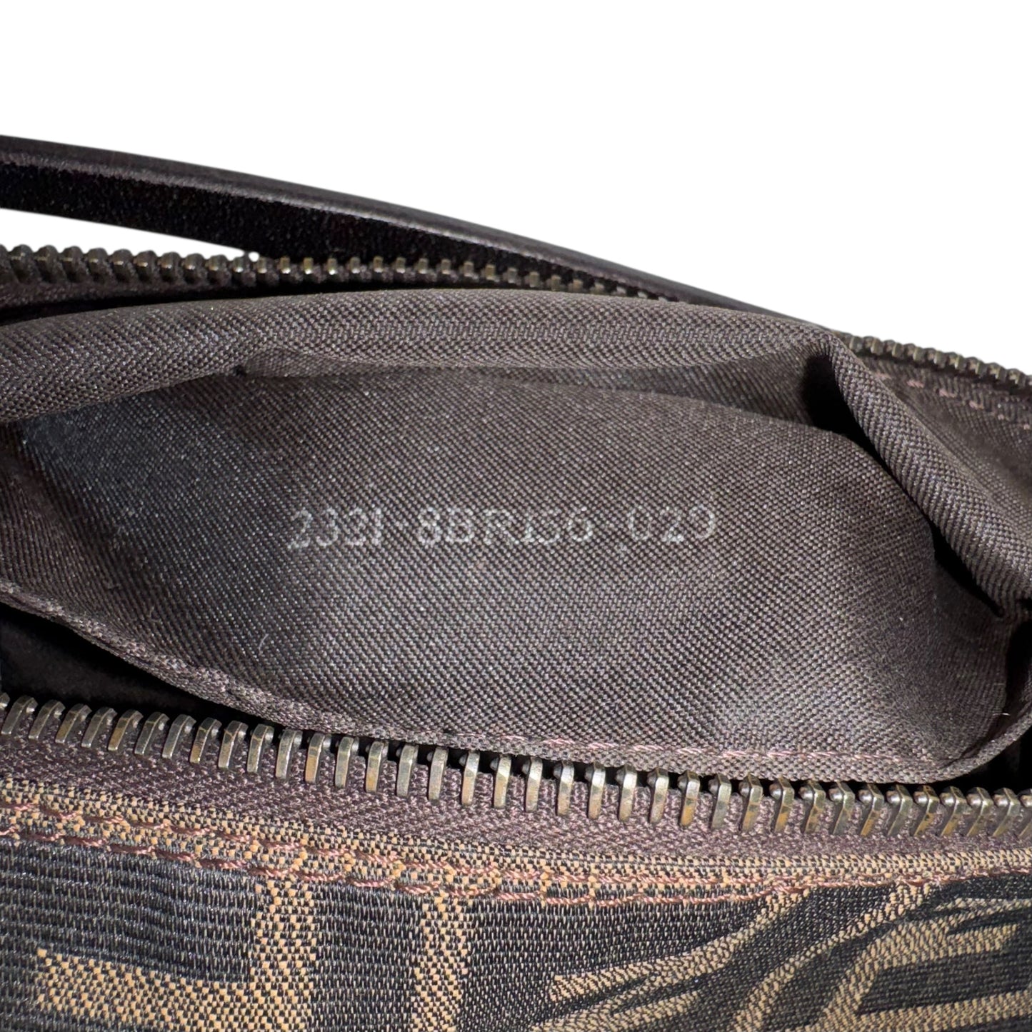 Fendi Vintage Zucca Shoulder Bag