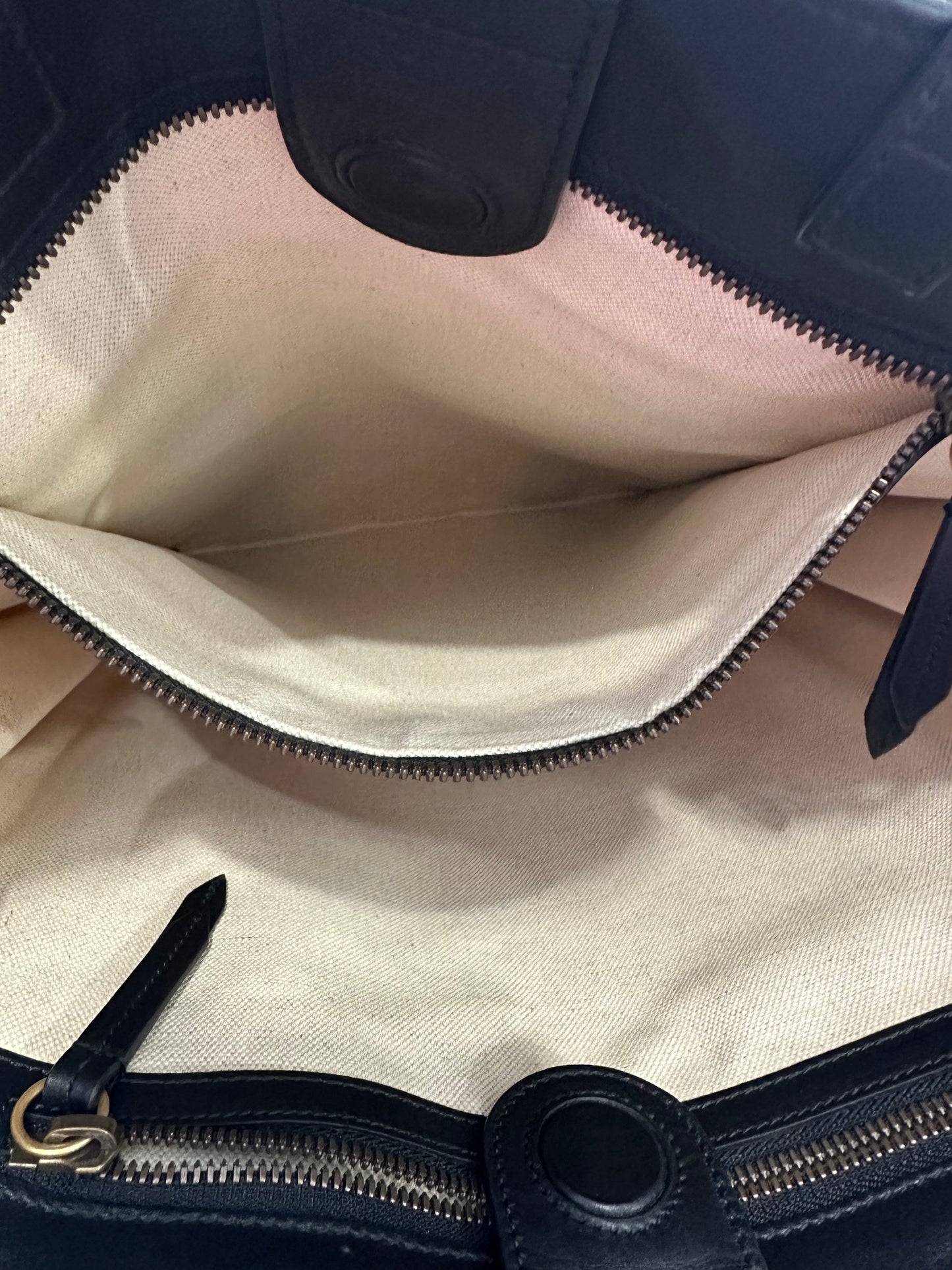 Gucci Monogram Snake Tote Bag