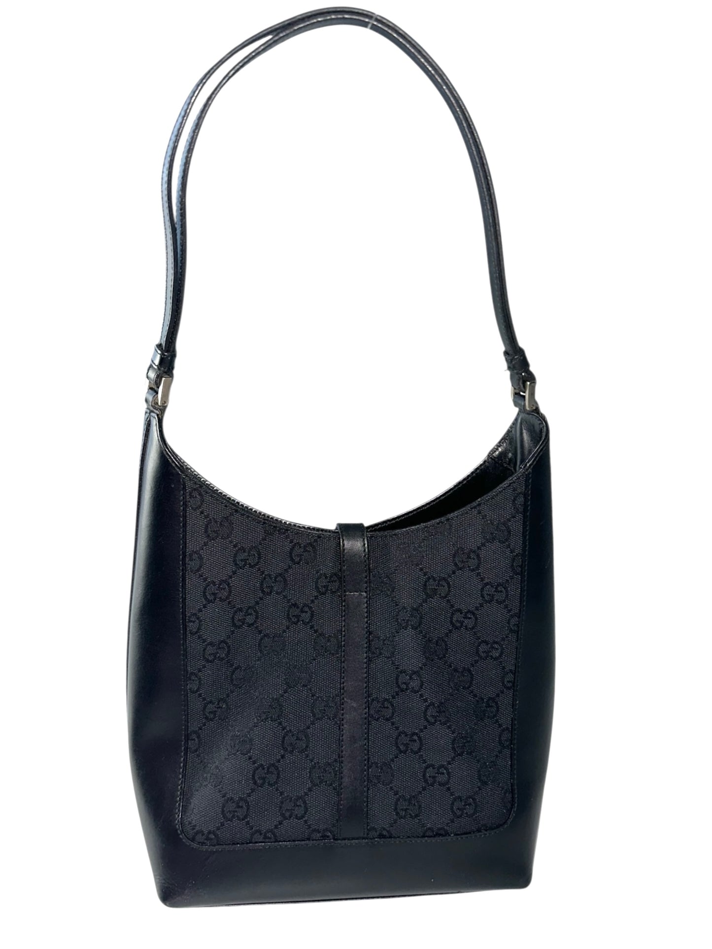 Gucci Vintage Monogram Jackie Bucket Bag